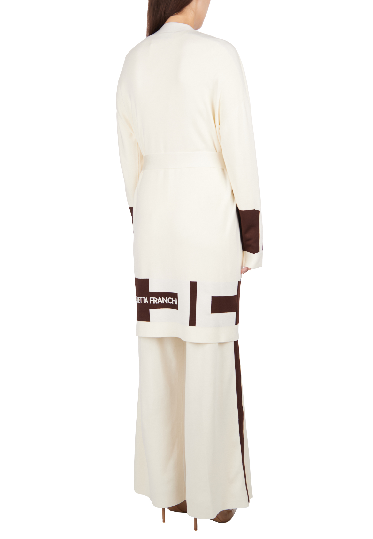 

Кардиган ELISABETTA FRANCHI, Белый, Белый