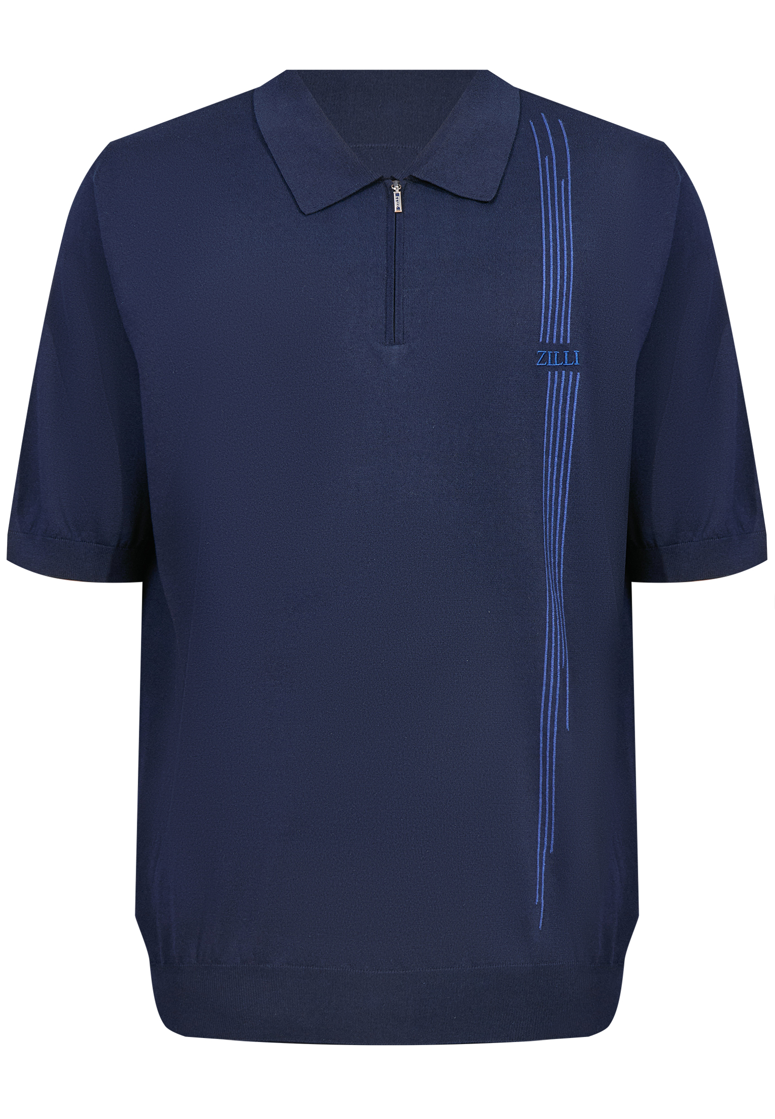 

Футболка трикотажная ZILLI, Синий, Синий