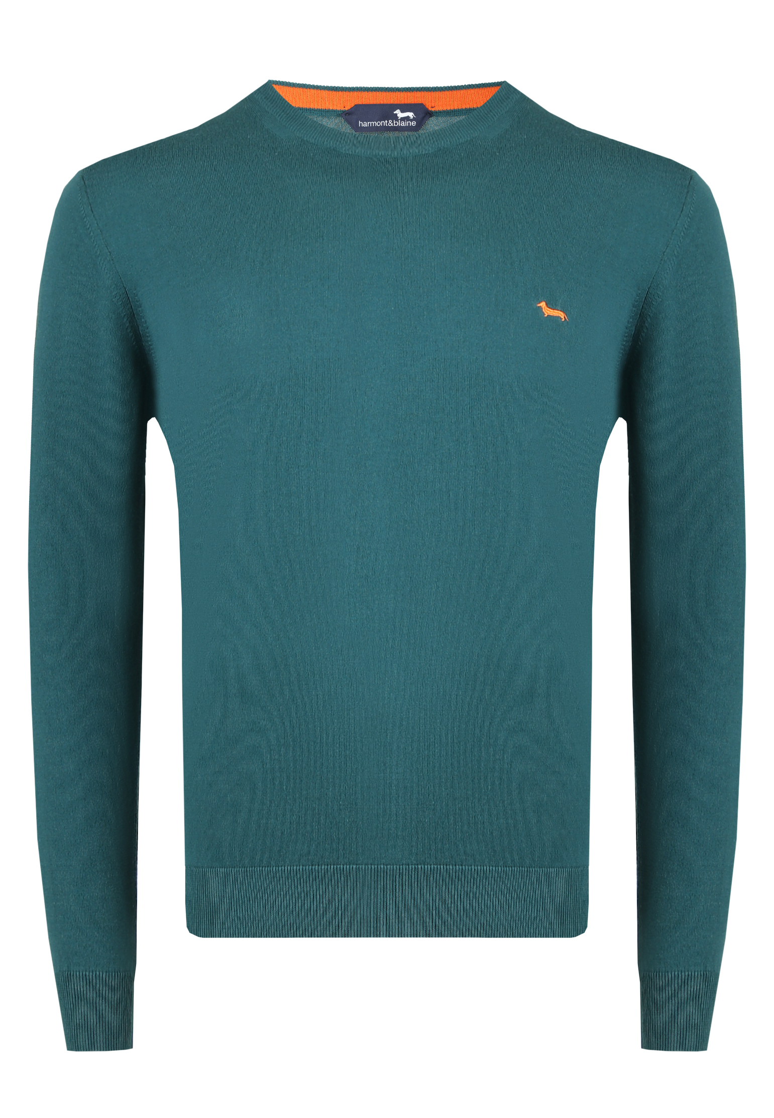 Пуловер HARMONT&amp;BLAINE зеленого цвета