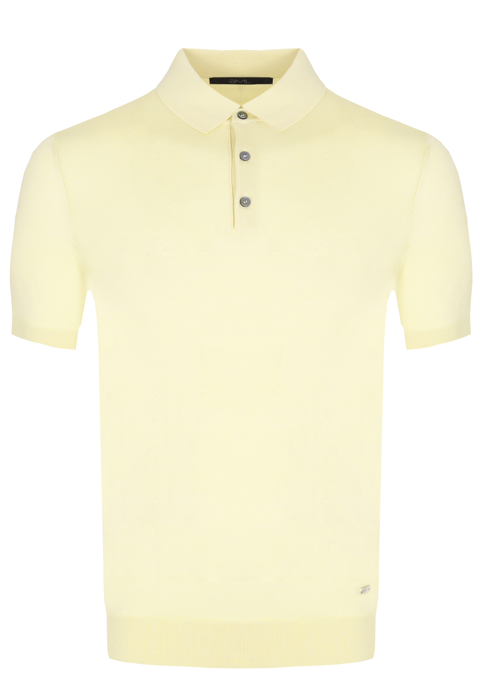 

Пуловер BML Base Polo Buttons Neck Short Sleeve, 300093 BML, Желтый, Желтый