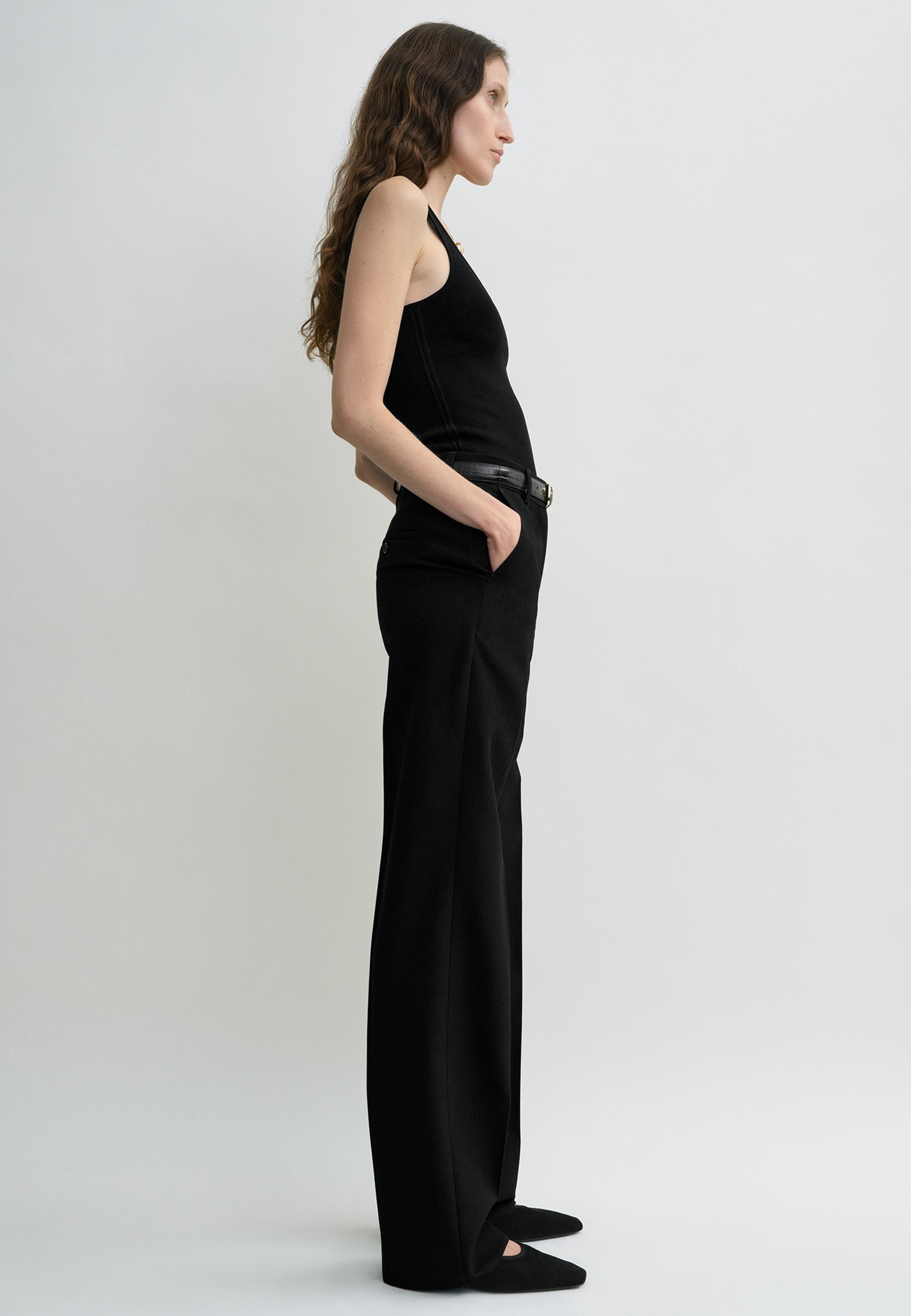 

Брюки TOTEME, Черный, Черный