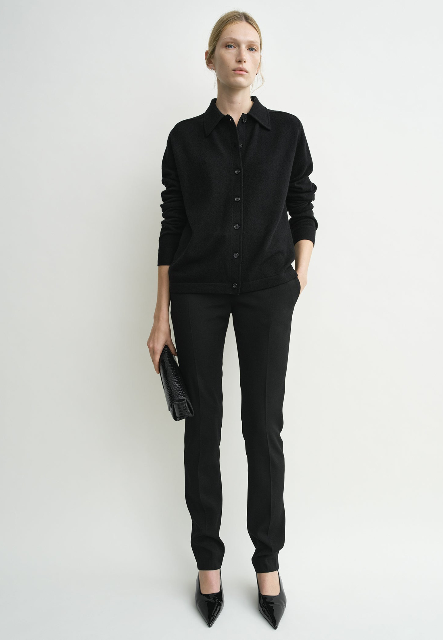 

Кардиган TOTEME, Черный, Черный