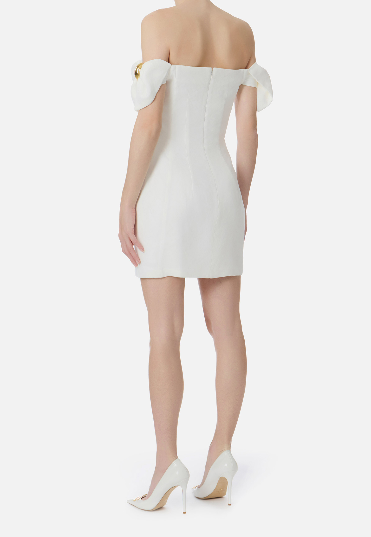 

Платье ELISABETTA FRANCHI, Белый, Белый