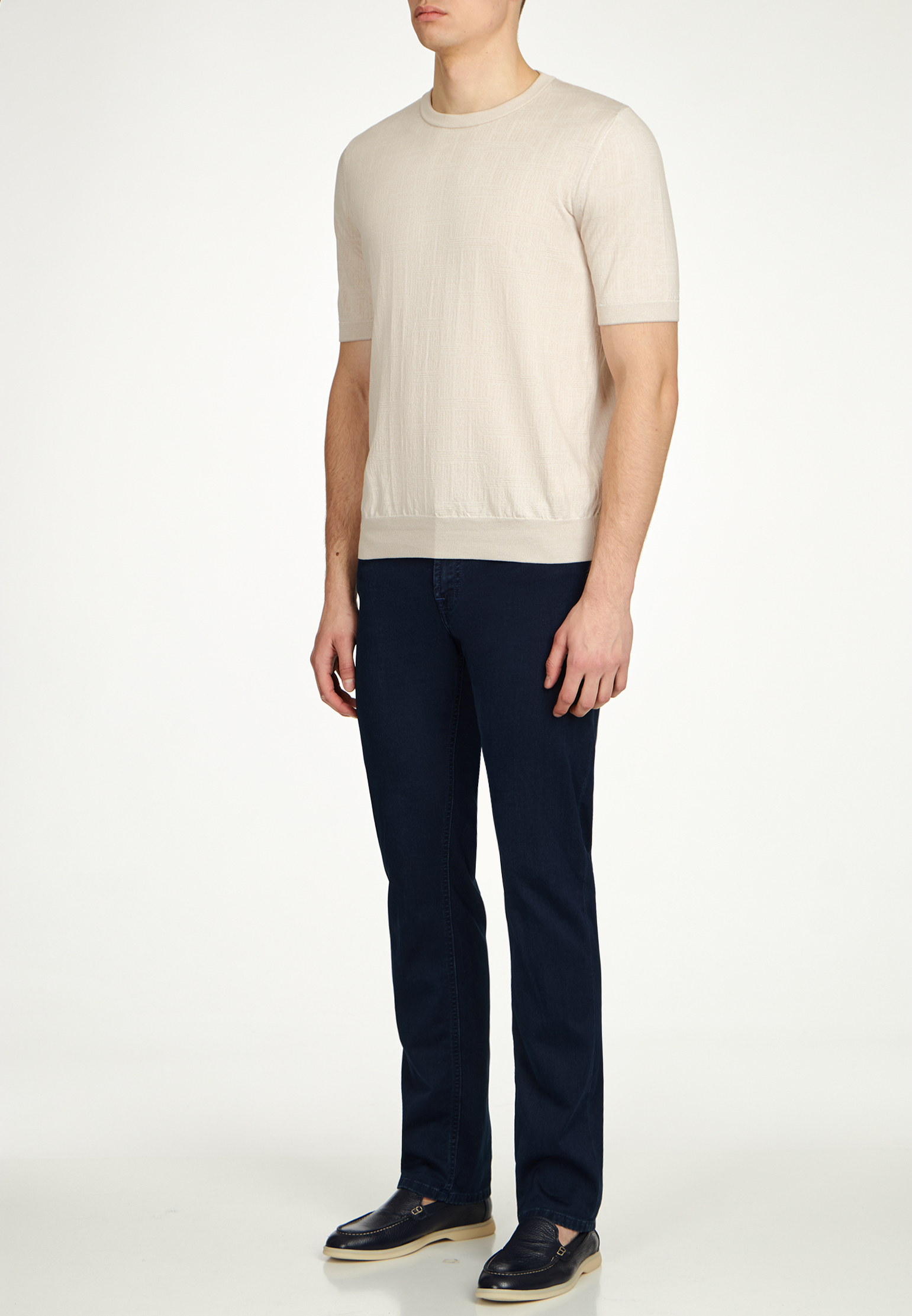 

Футболка ZILLI, Бежевый, Бежевый