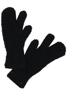Черные перчатки MM6 MM6 Maison Margiela