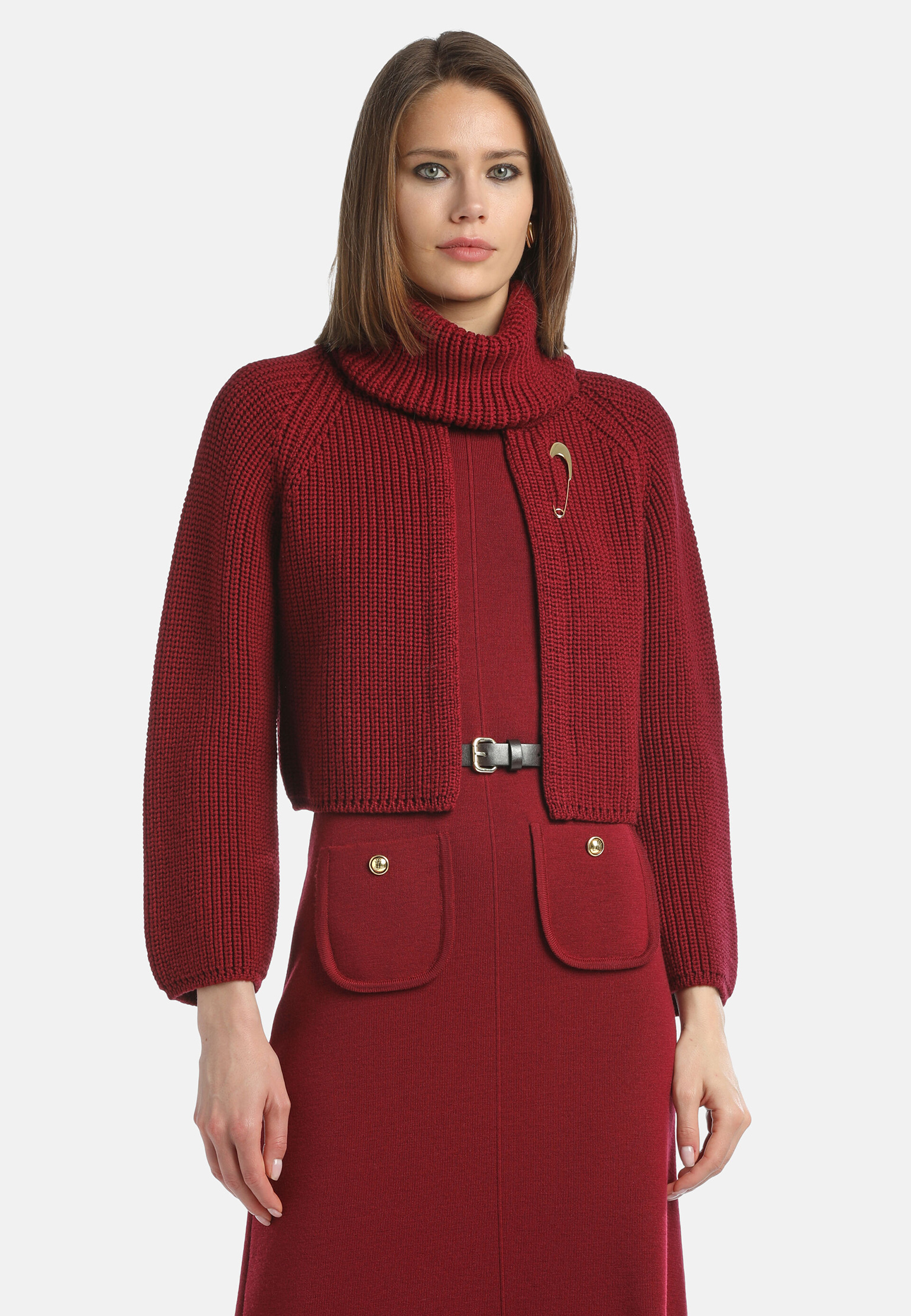 

Кардиган LUISA SPAGNOLI, Бордовый, Бордовый