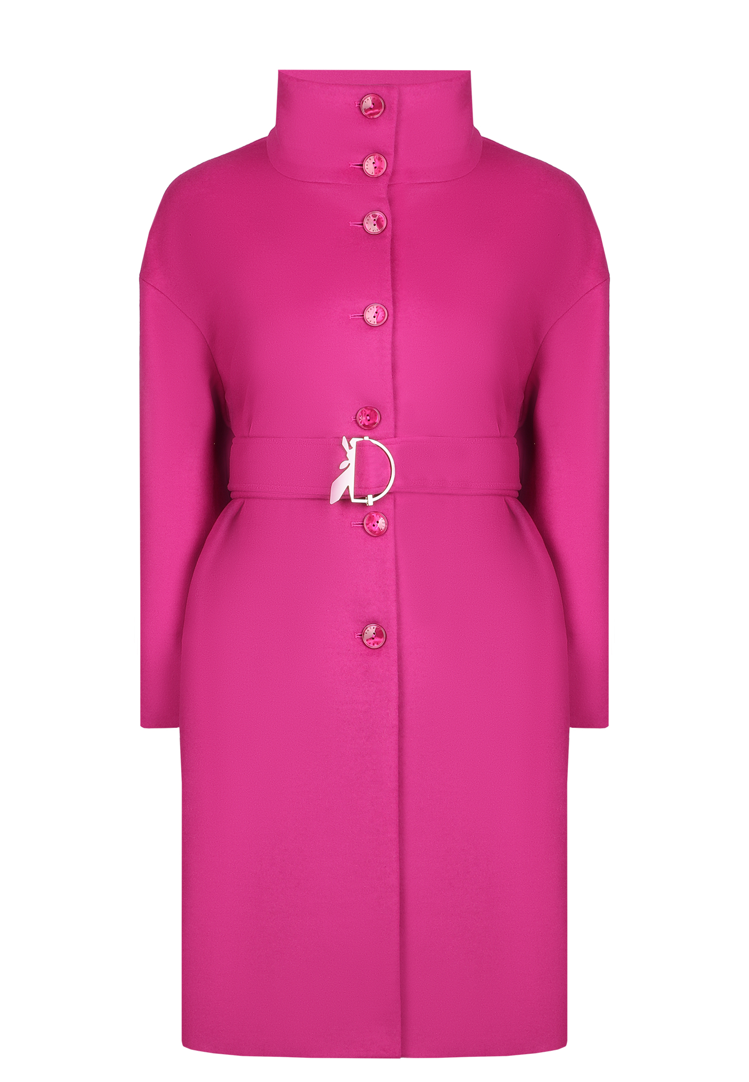 Пальто PATRIZIA PEPE Розовый, размер 42