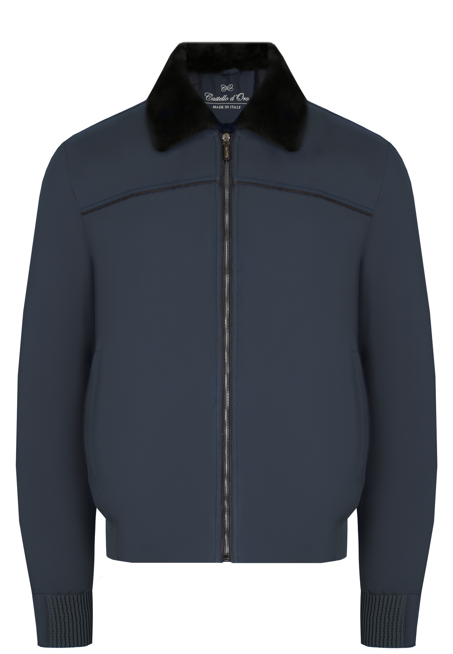 Куртка CASTELLO d&#039;ORO синего цвета