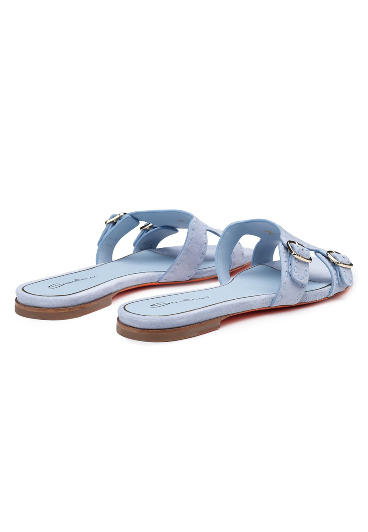 

Шлепки SANTONI, Голубой, Голубой