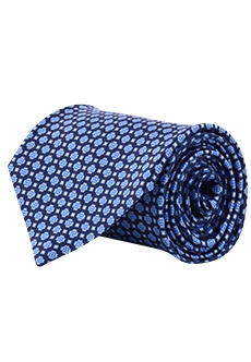 Шелковый галстук с орнаментом STEFANO RICCI