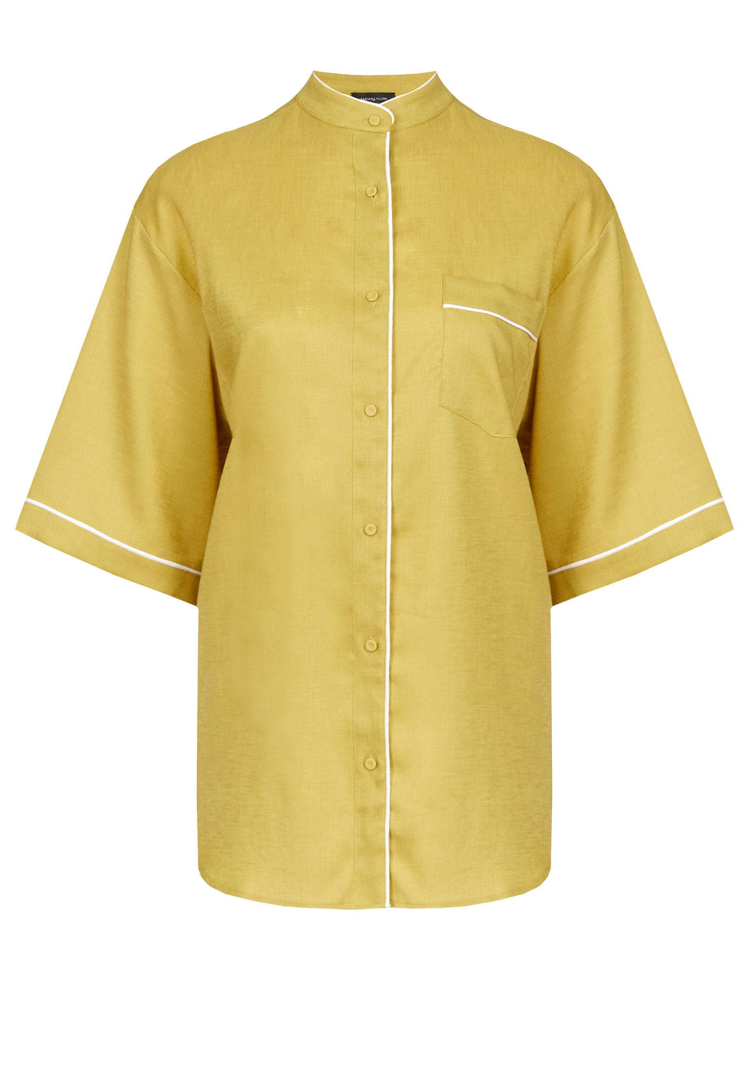 Рубашка FABIANA FILIPPI Зеленый, размер 46