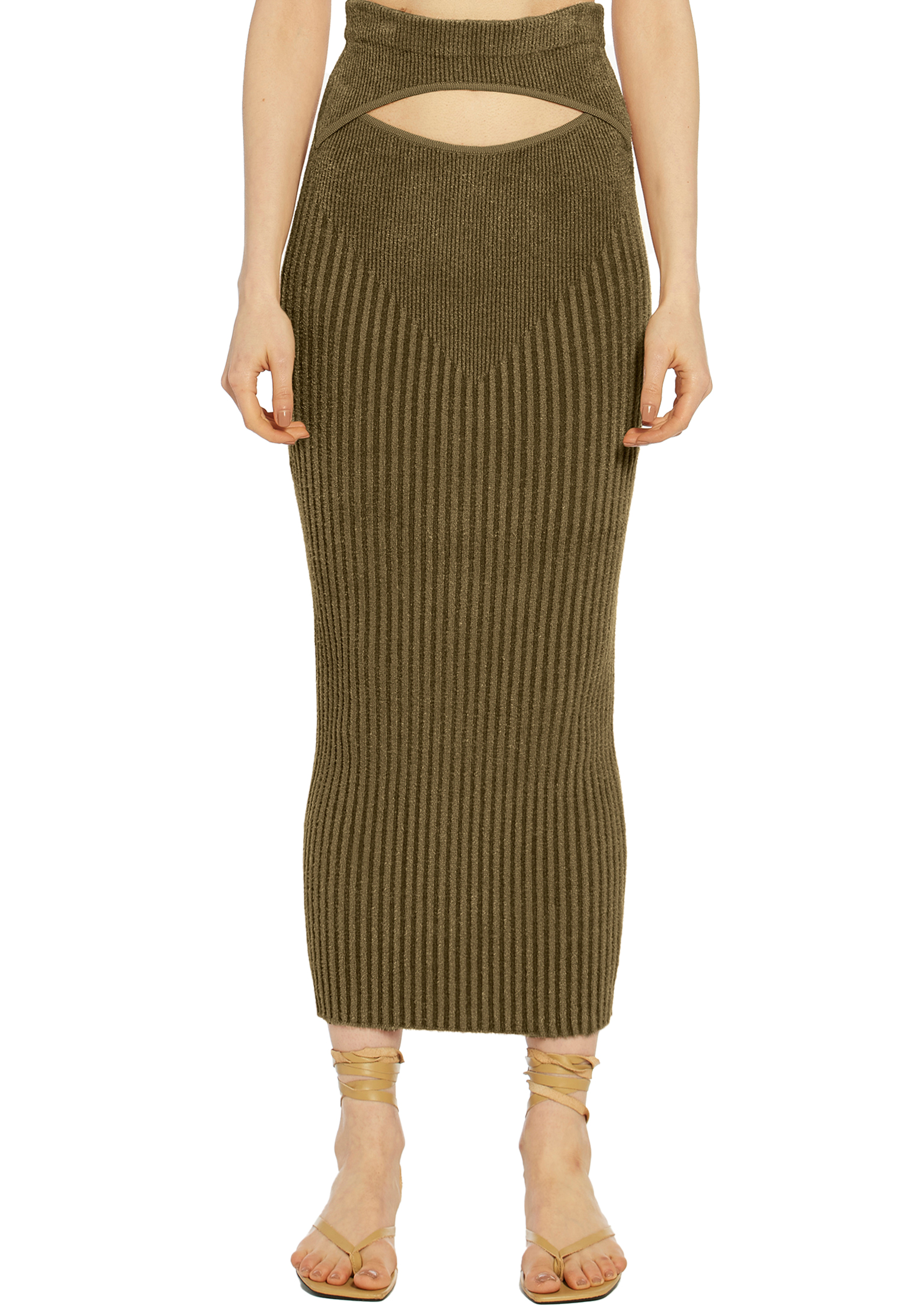 

Юбка ANDREADAMO, Зеленый, Зеленый