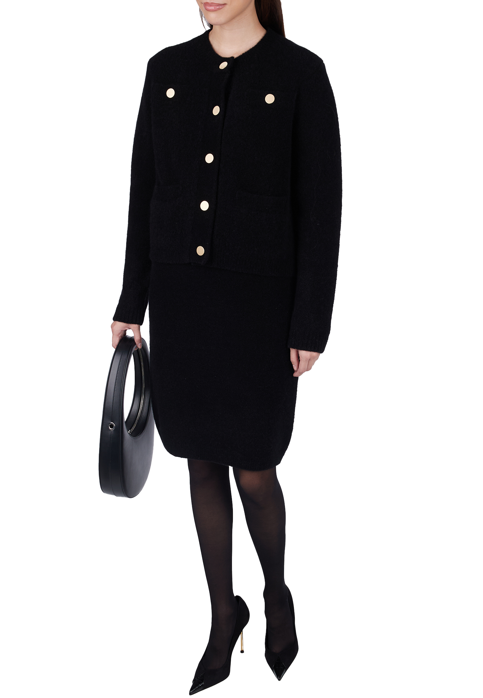 

Кардиган ALLUDE, Коричневый, Коричневый