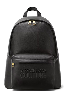 Черный рюкзак из экокожи  VERSACE JEANS COUTURE