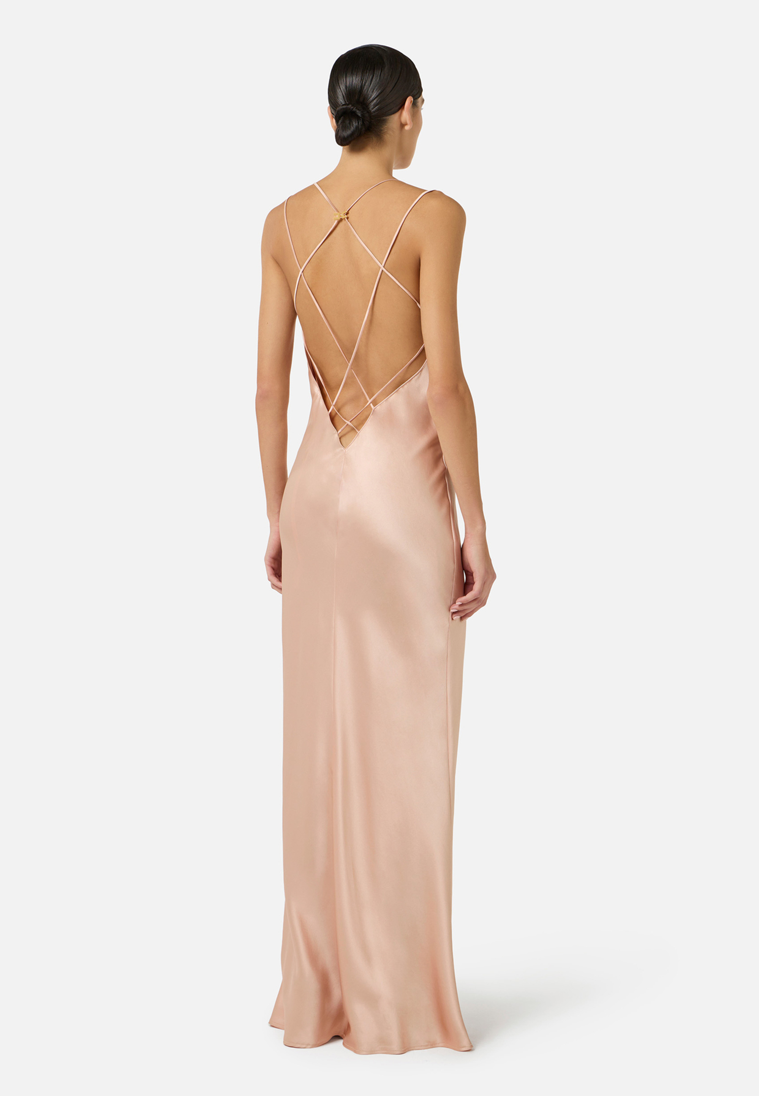 

Платье ELISABETTA FRANCHI, Бежевый, Бежевый