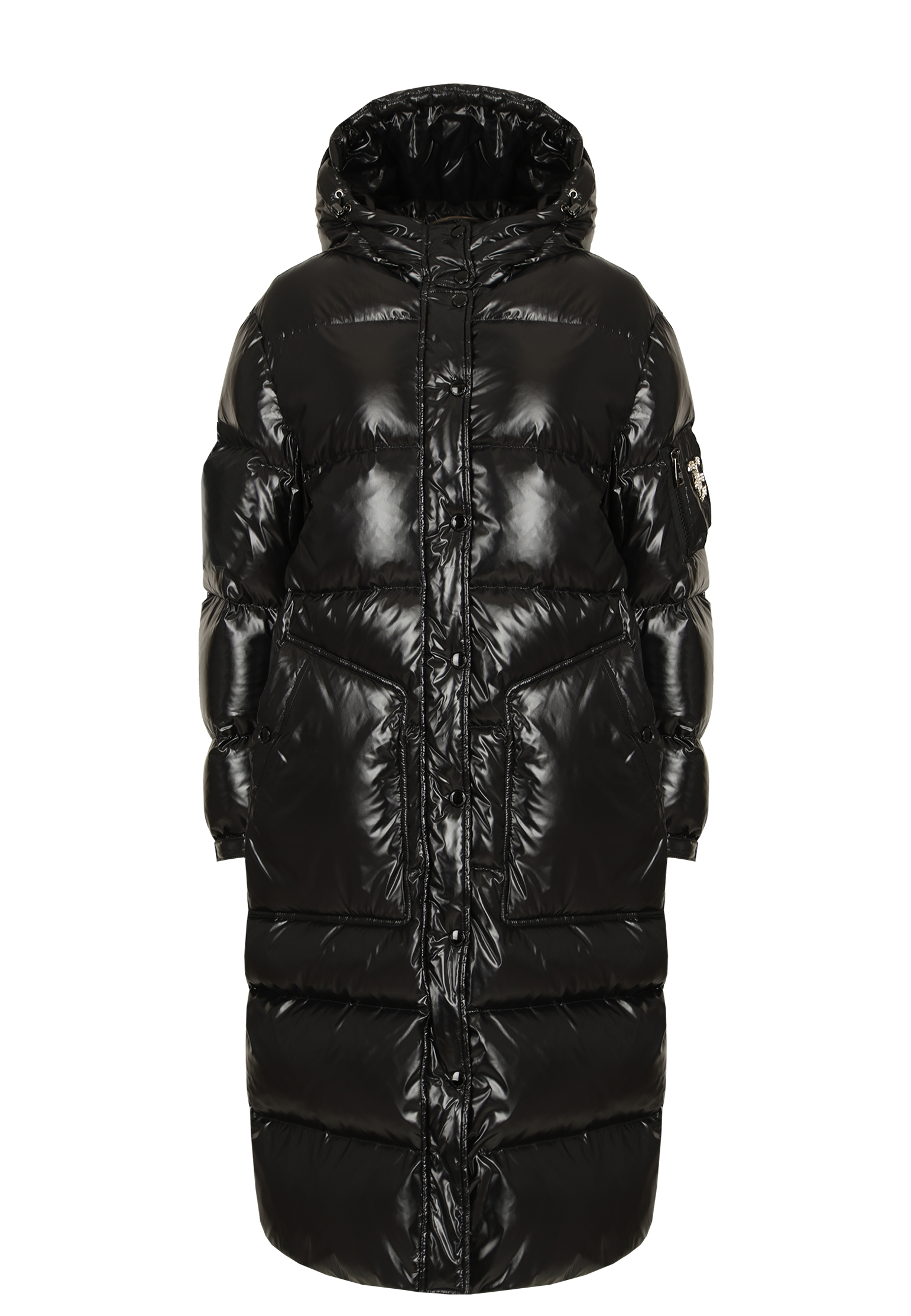 

Пуховик ERMANNO SCERVINO, Черный, Черный