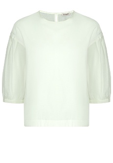 Блуза из смеси хлопка и шелка CAPPELLINI BY PESERICO
