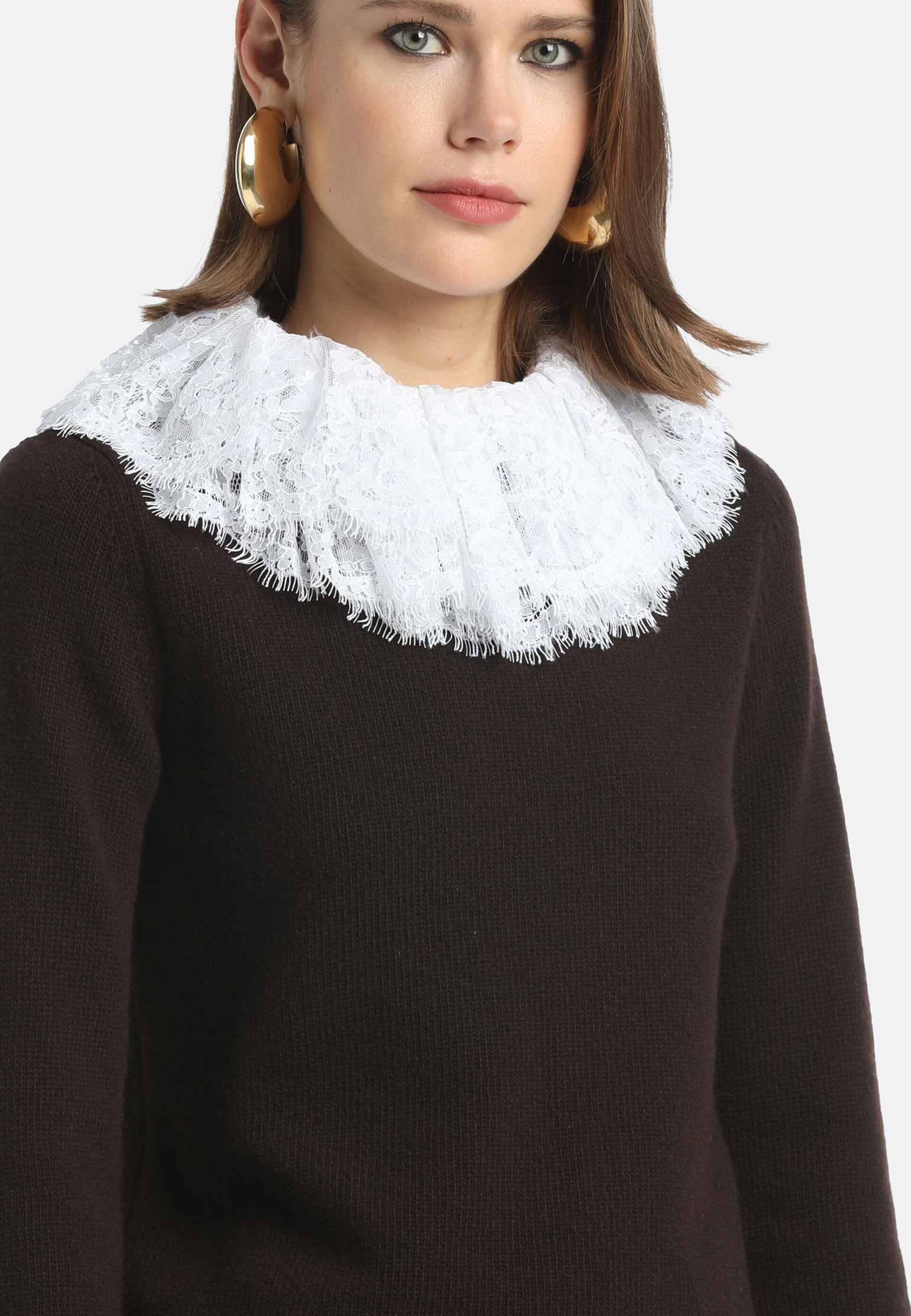 

Джемпер LUISA SPAGNOLI, Коричневый, Коричневый