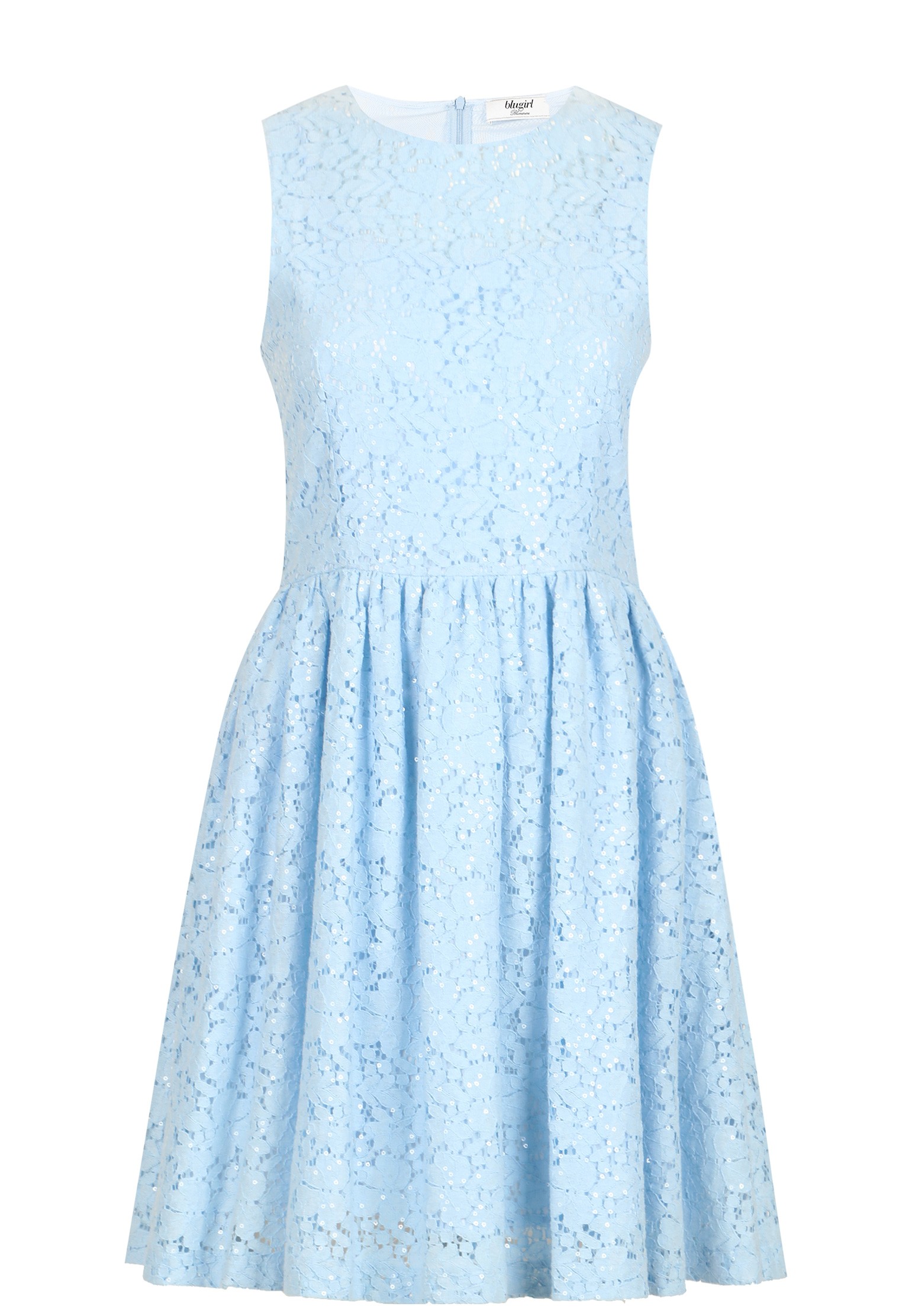 Платье BLUGIRL Голубой, размер 42 98080 - фото 1