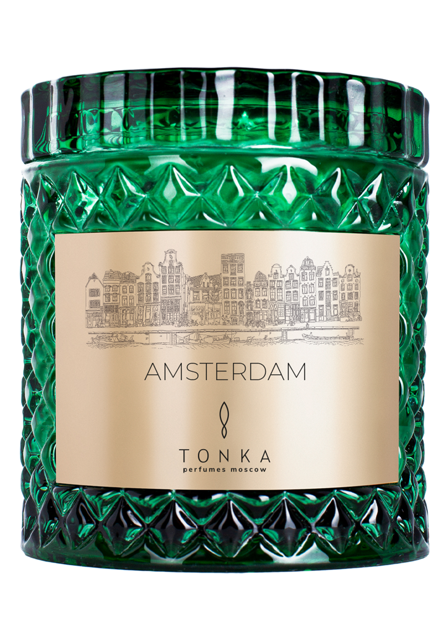 

Ароматическая свеча TONKA PERFUMES, Зеленый, Зеленый