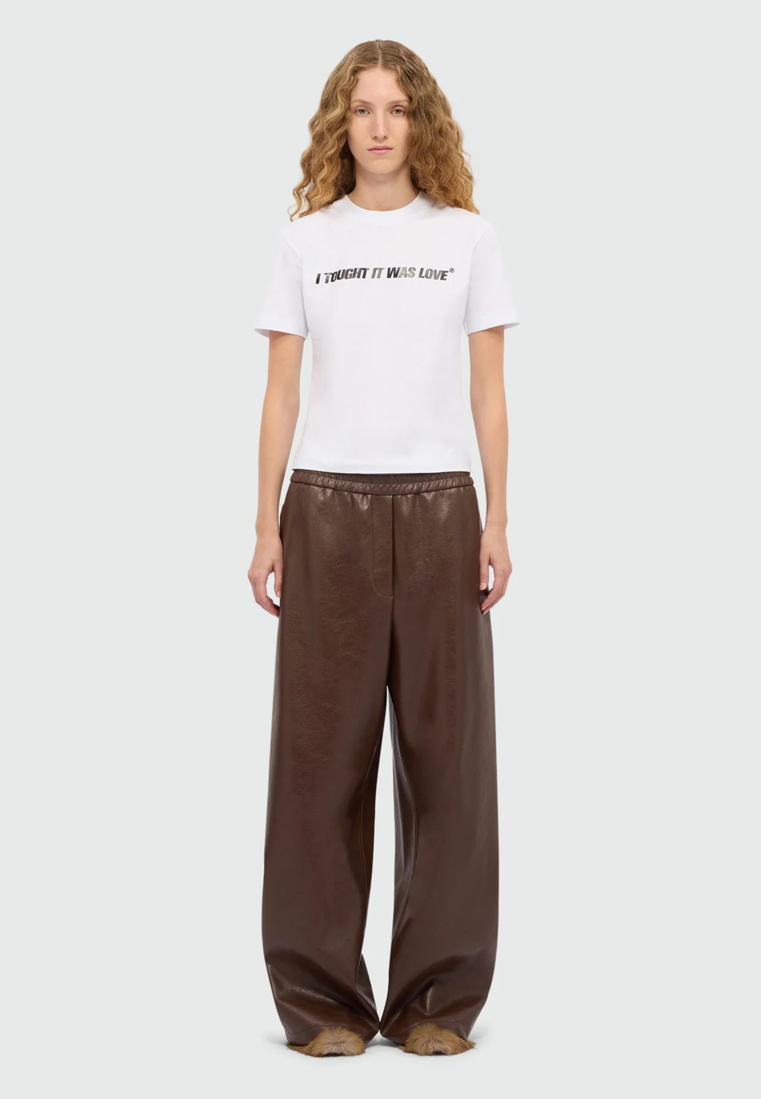 

Брюки MSGM, Коричневый, Коричневый