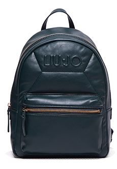 Зеленый рюкзак с логотипом LIU JO