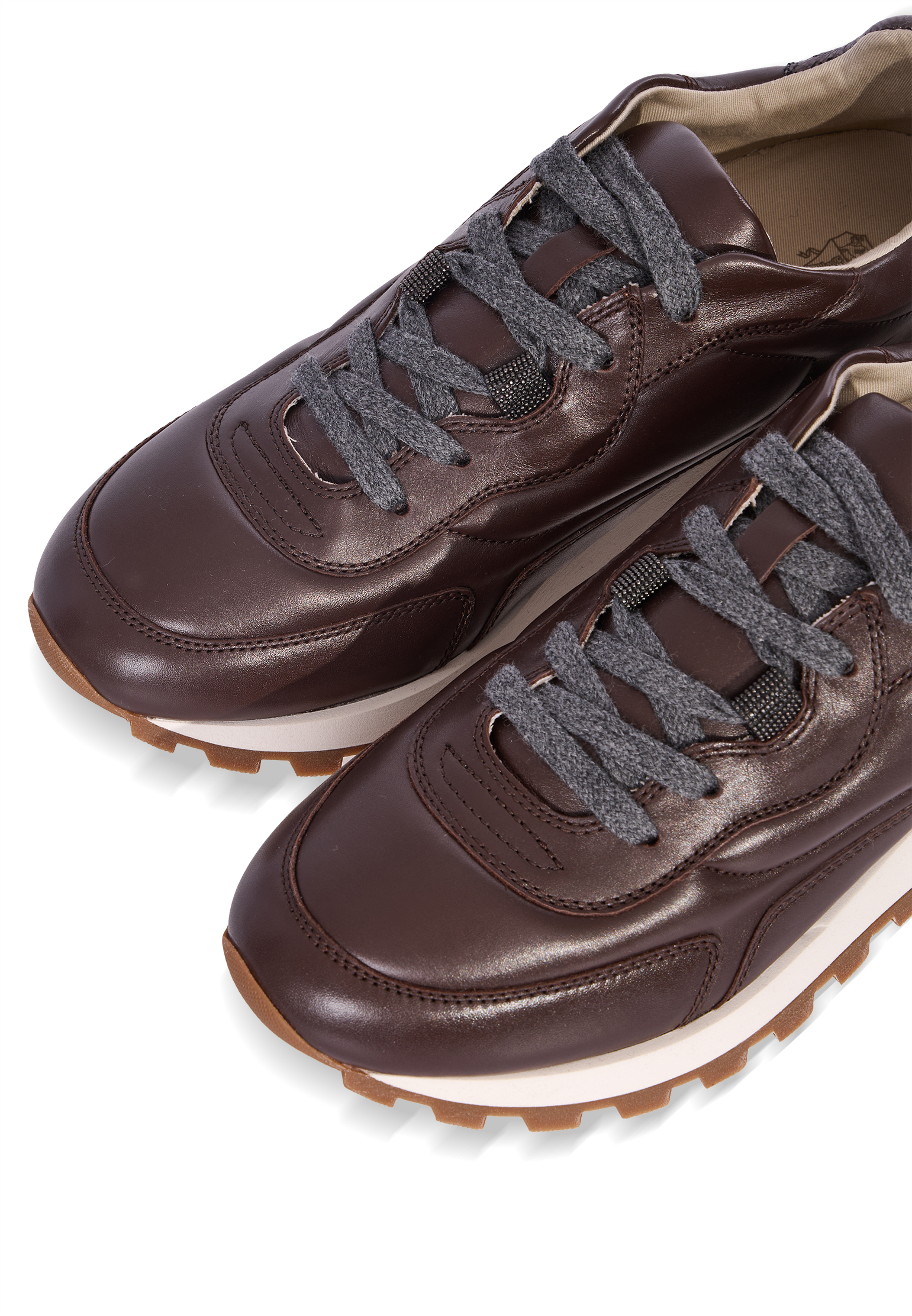 

Кроссовки BRUNELLO CUCINELLI, Коричневый, Коричневый