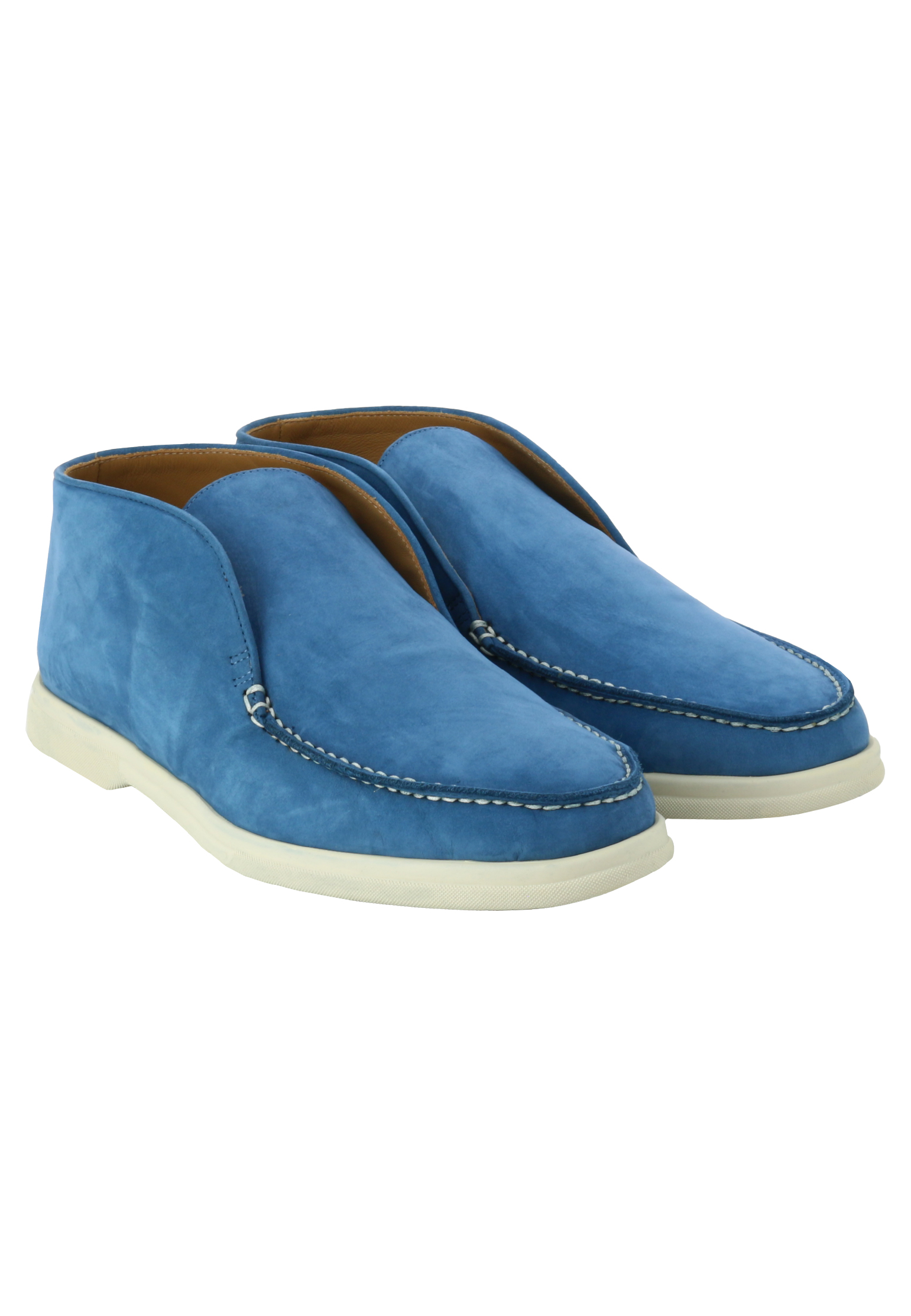 Ботинки MANDELLI голубого цвета
