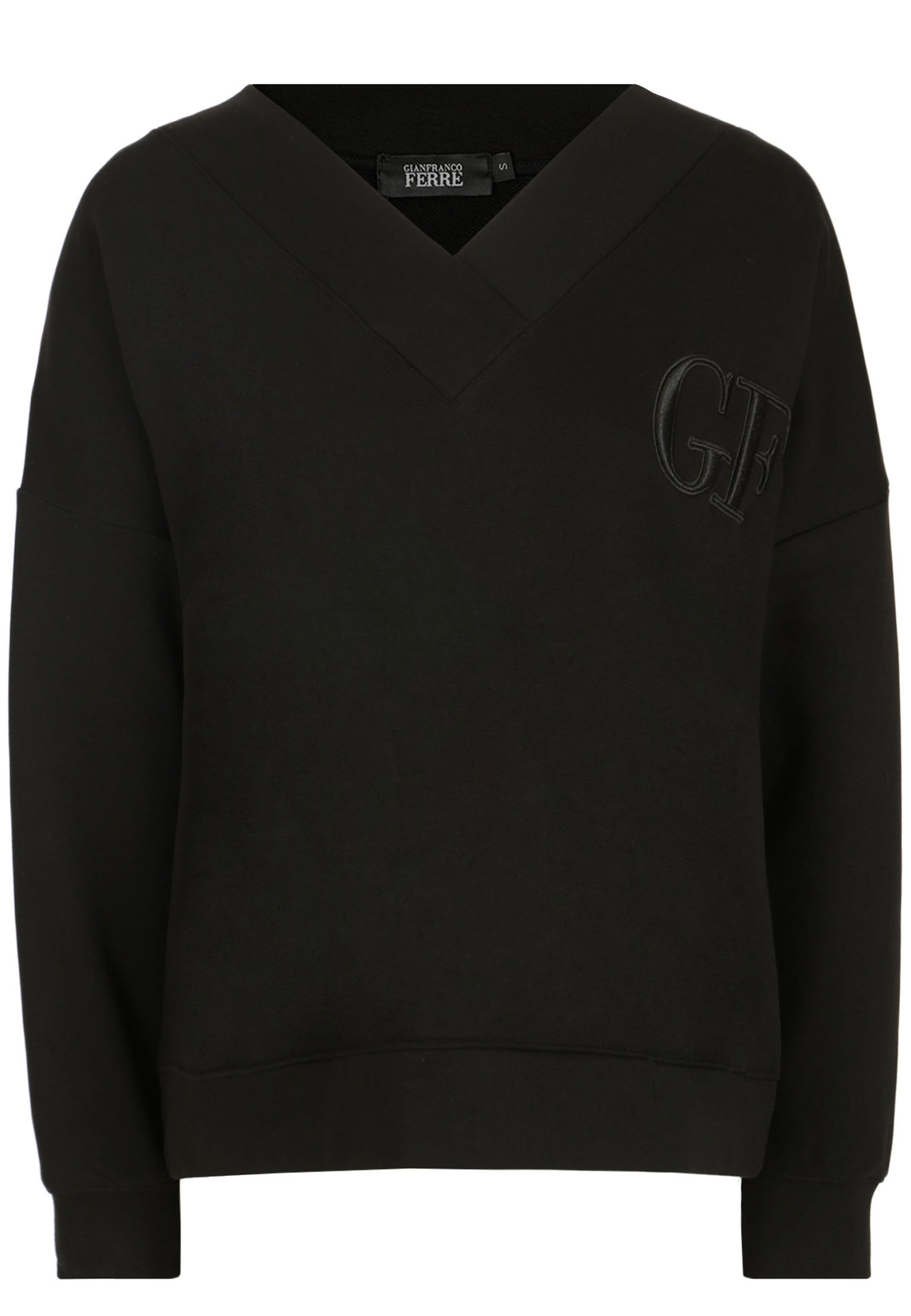 Пуловер GIANFRANCO FERRE черного цвета