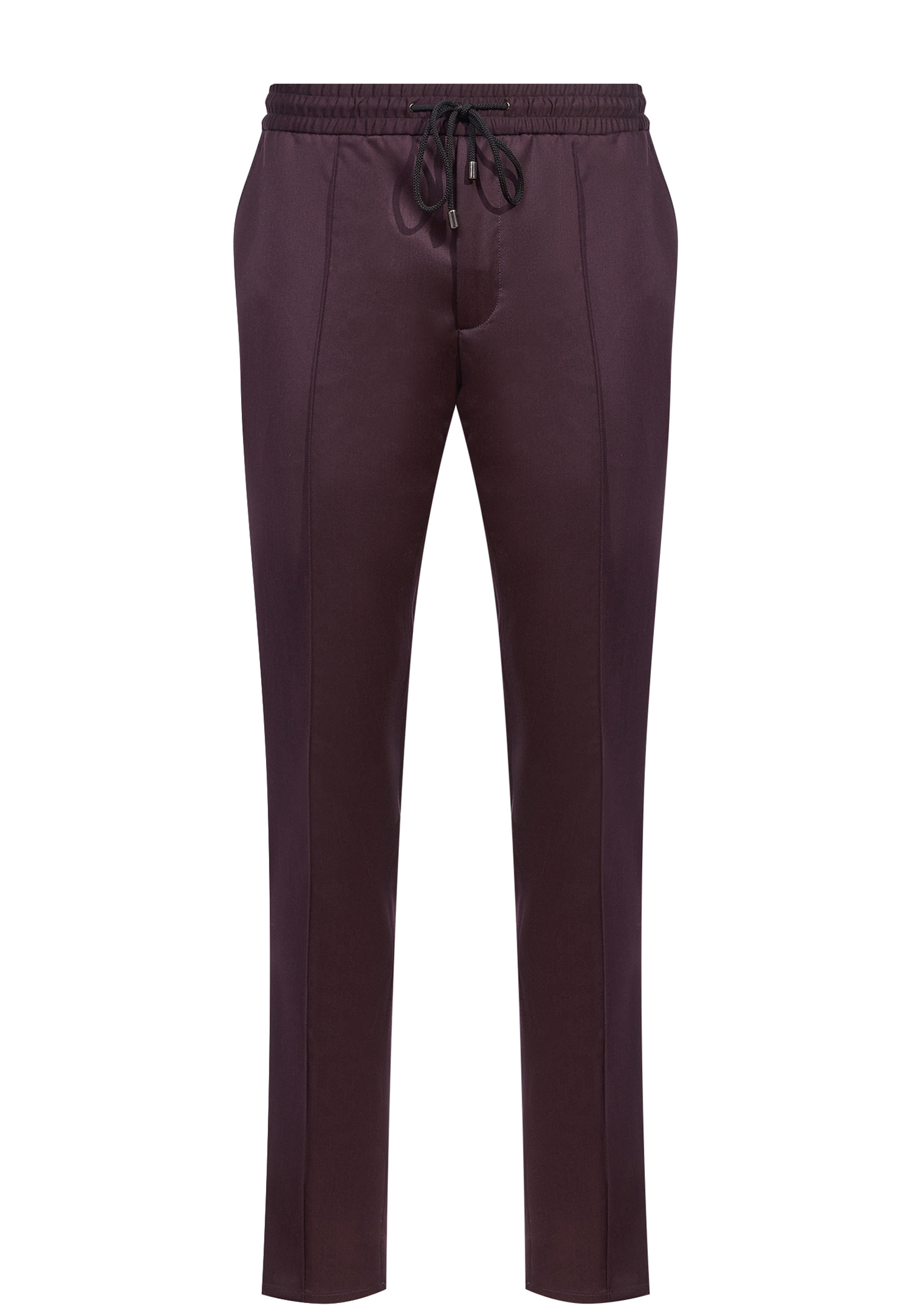 

Брюки на кулисе ZILLI, Бордовый, Бордовый