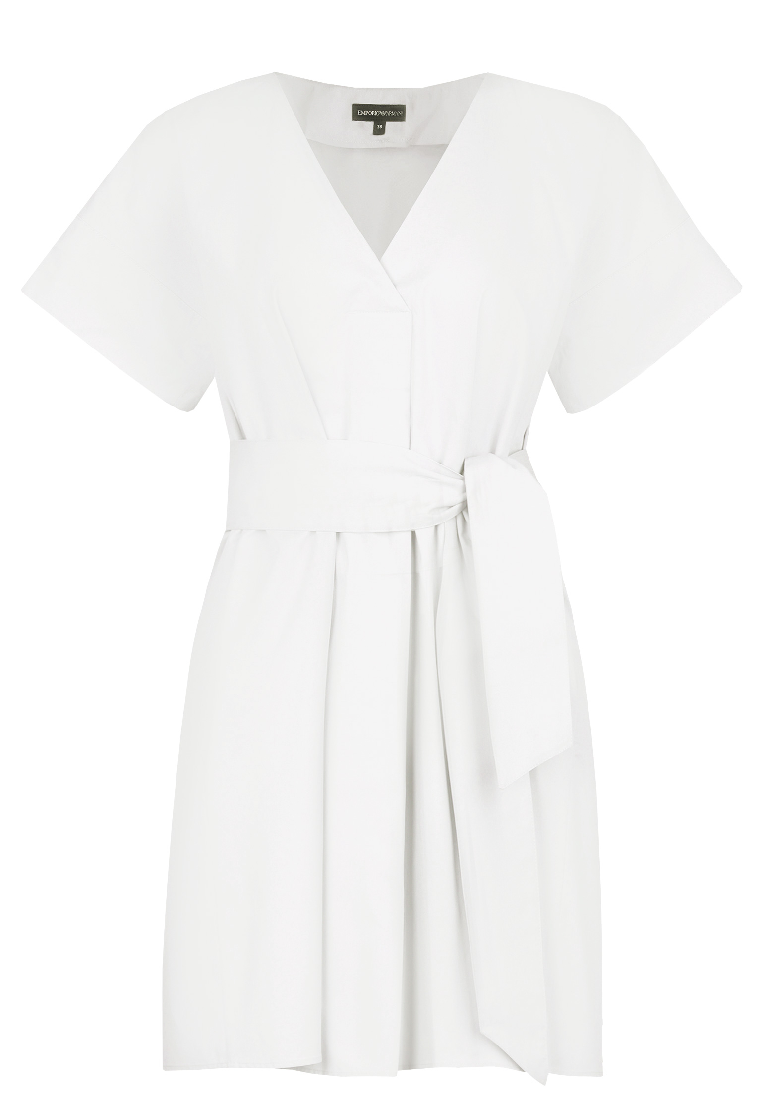 Платье EMPORIO ARMANI Белый, размер 42 155013 - фото 1