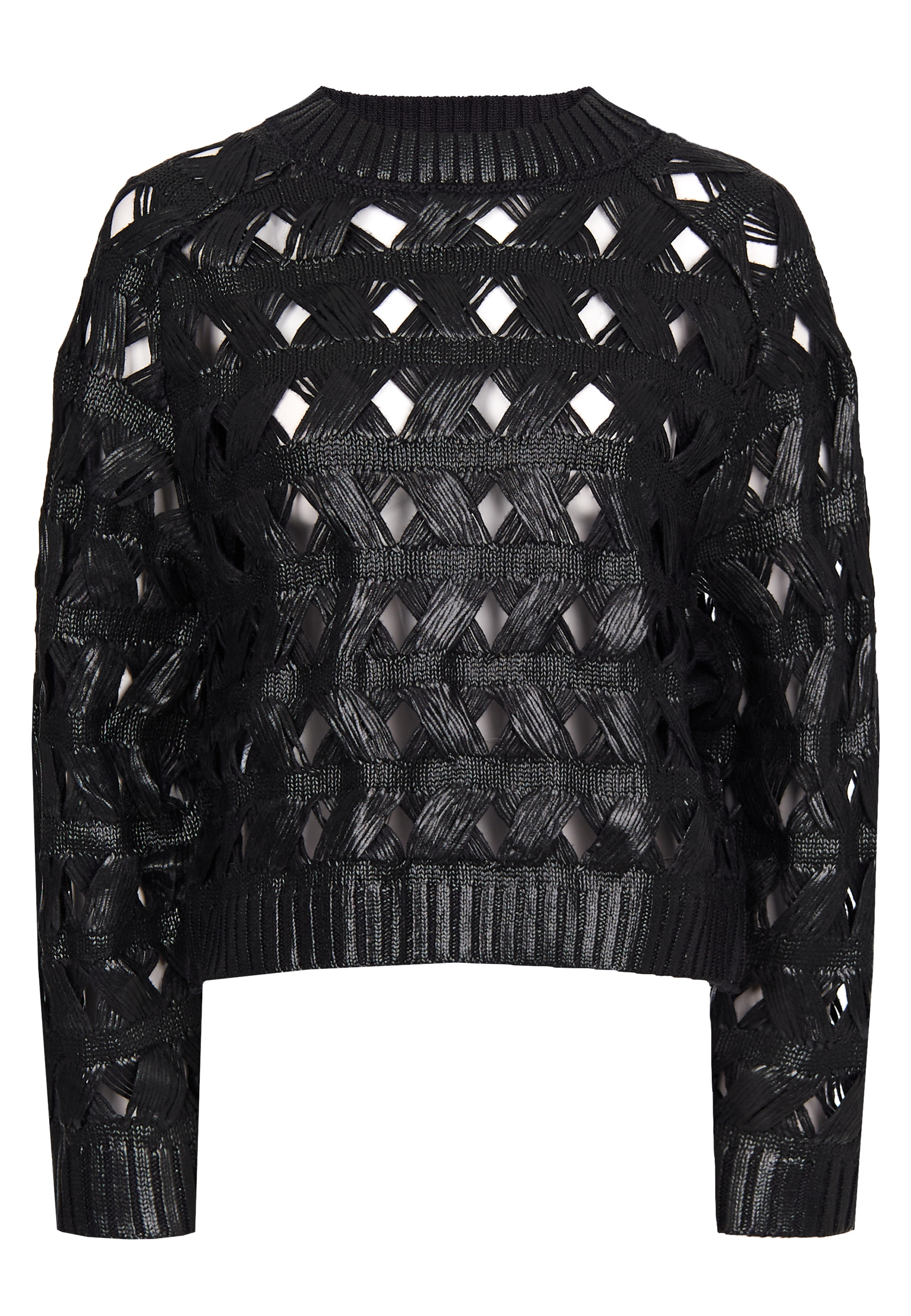 Пуловер ALBERTA FERRETTI Черный, размер 38