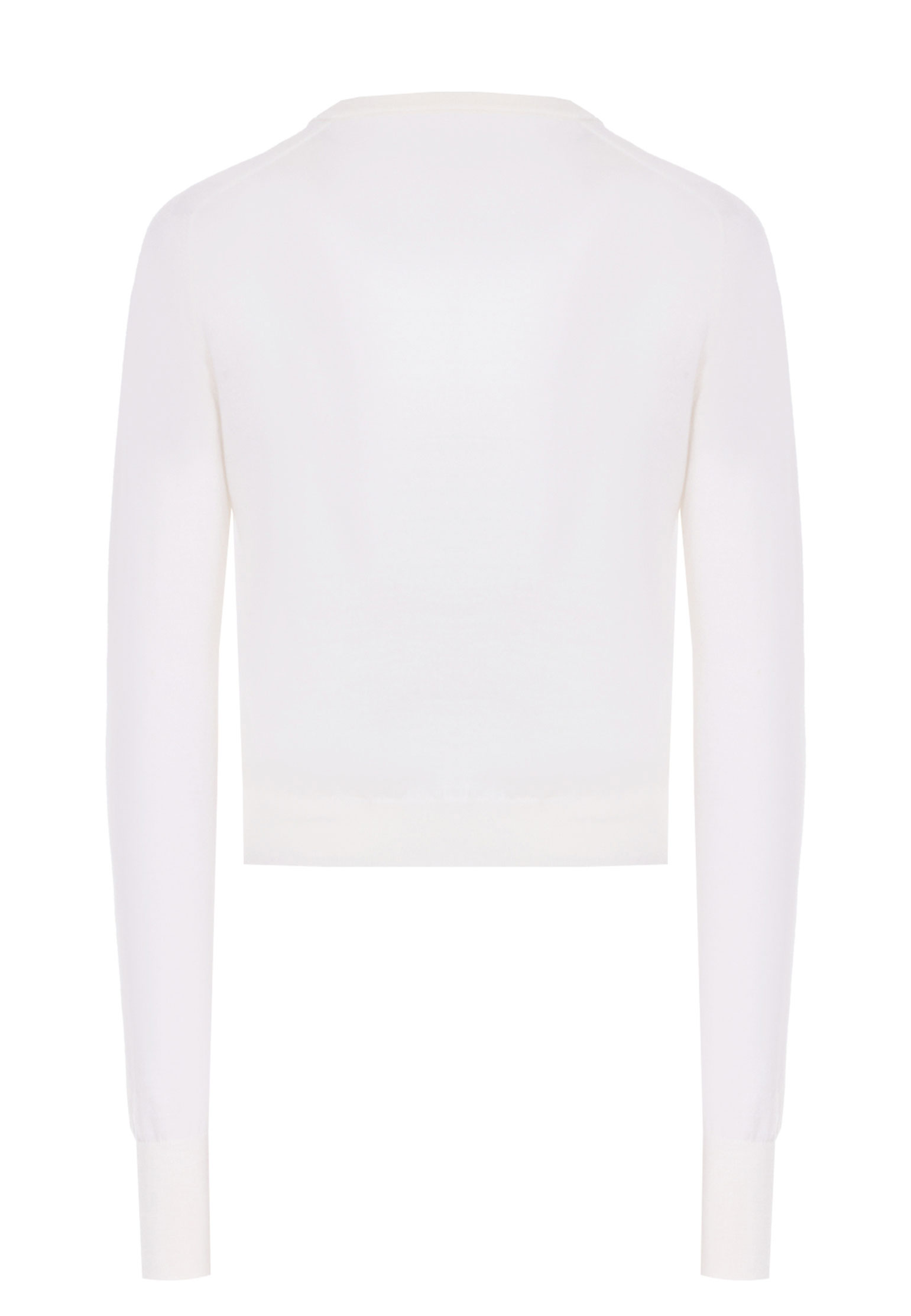 

Кардиган из тонкой шерсти мериноса AZUR, Белый, Белый