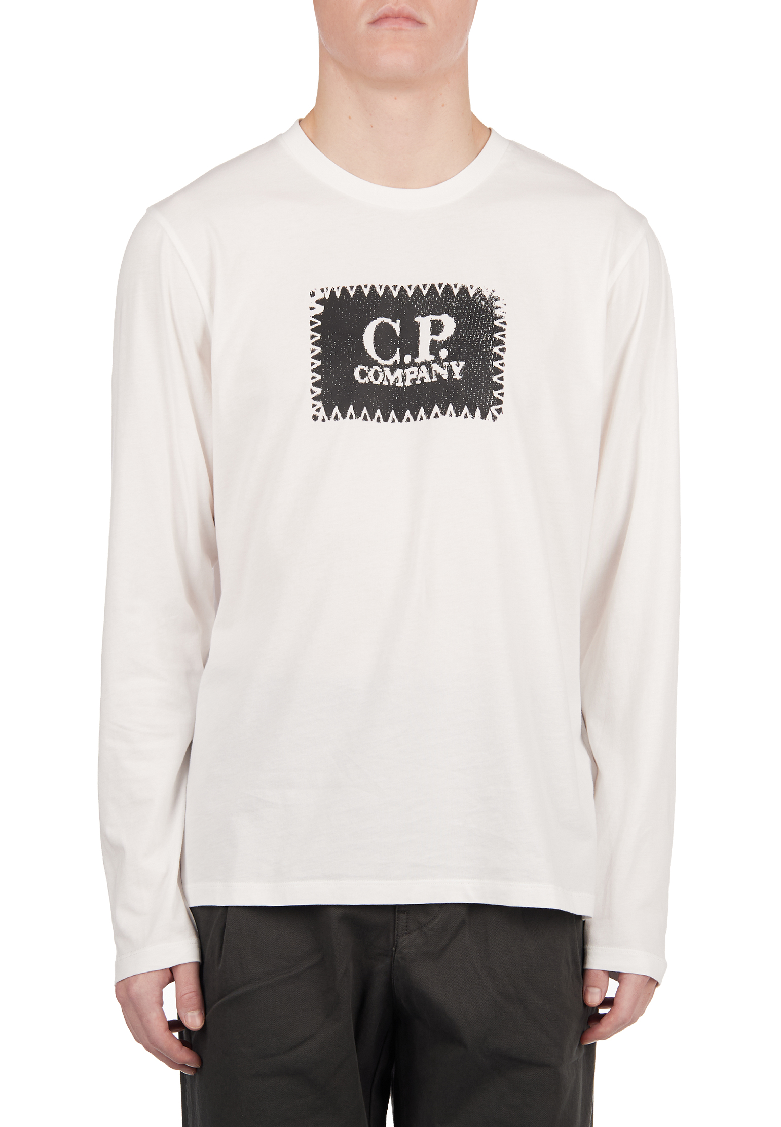 

Лонгслив C.P. COMPANY, Белый, Белый