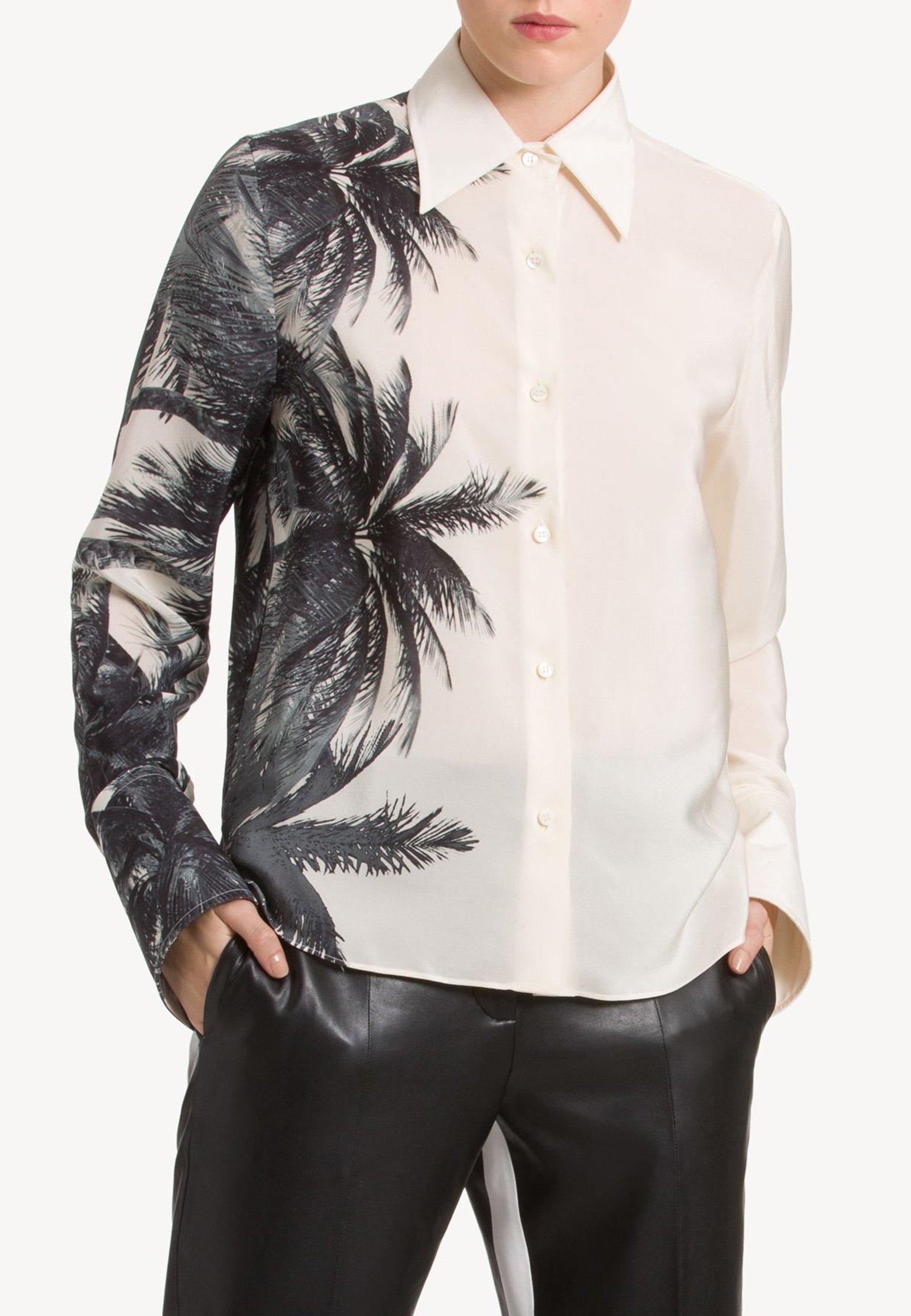 

Рубашка ERMANNO SCERVINO, Белый, Белый