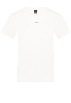 Белая футболка из хлопка PINKO