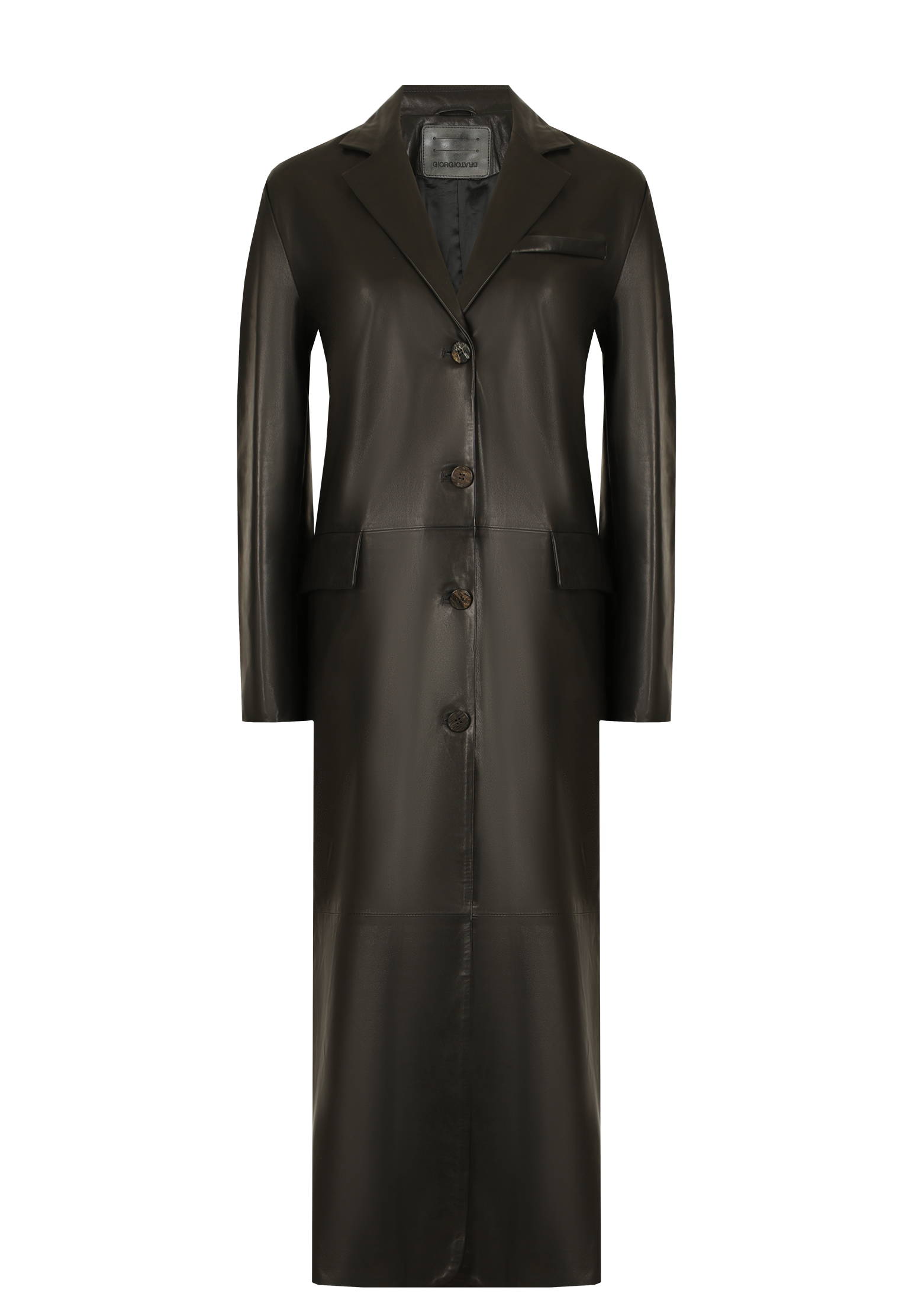 Пальто GIORGIO BRATO Черный, размер 42