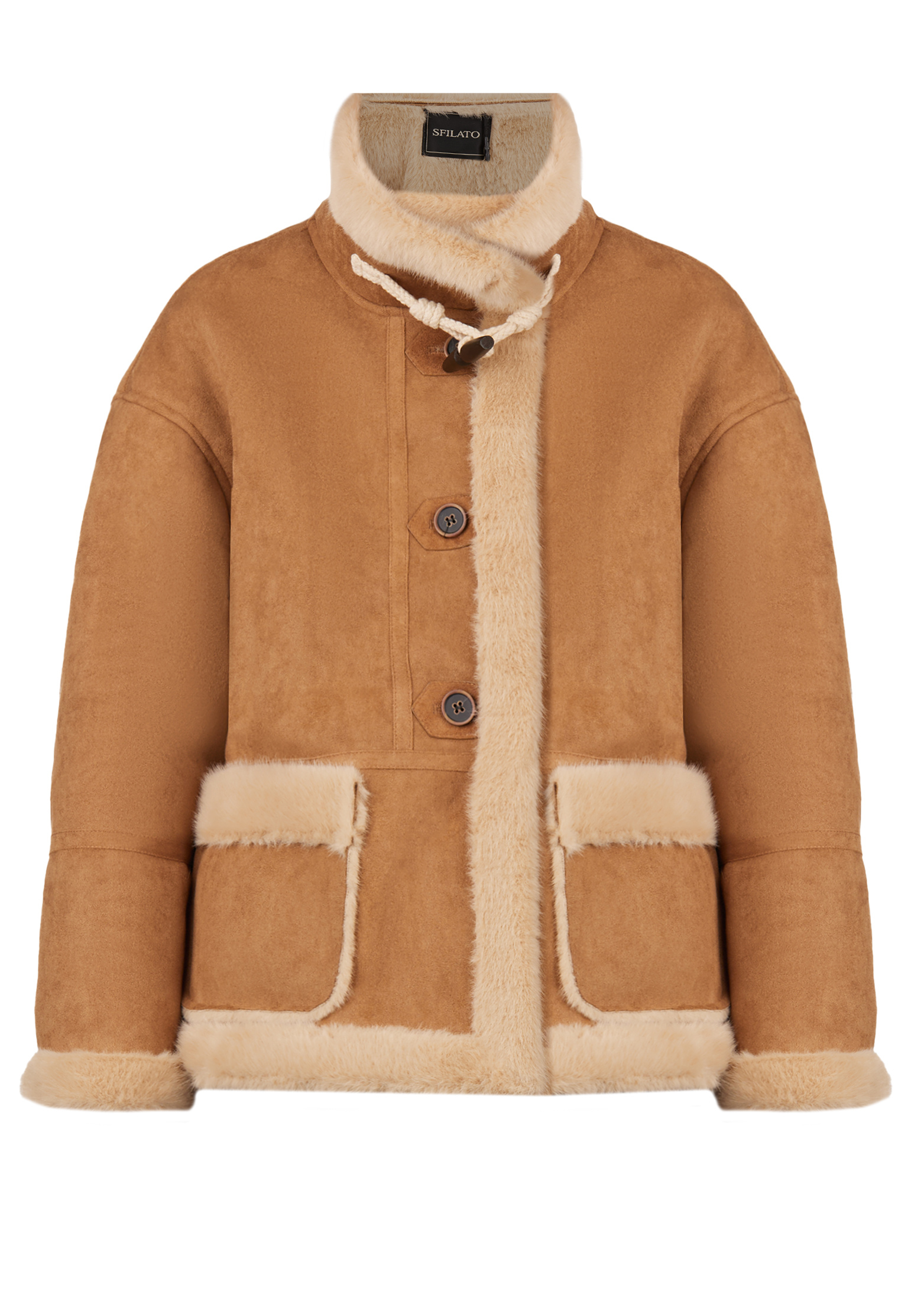 

Дубленка SFILATO, Бежевый, Бежевый