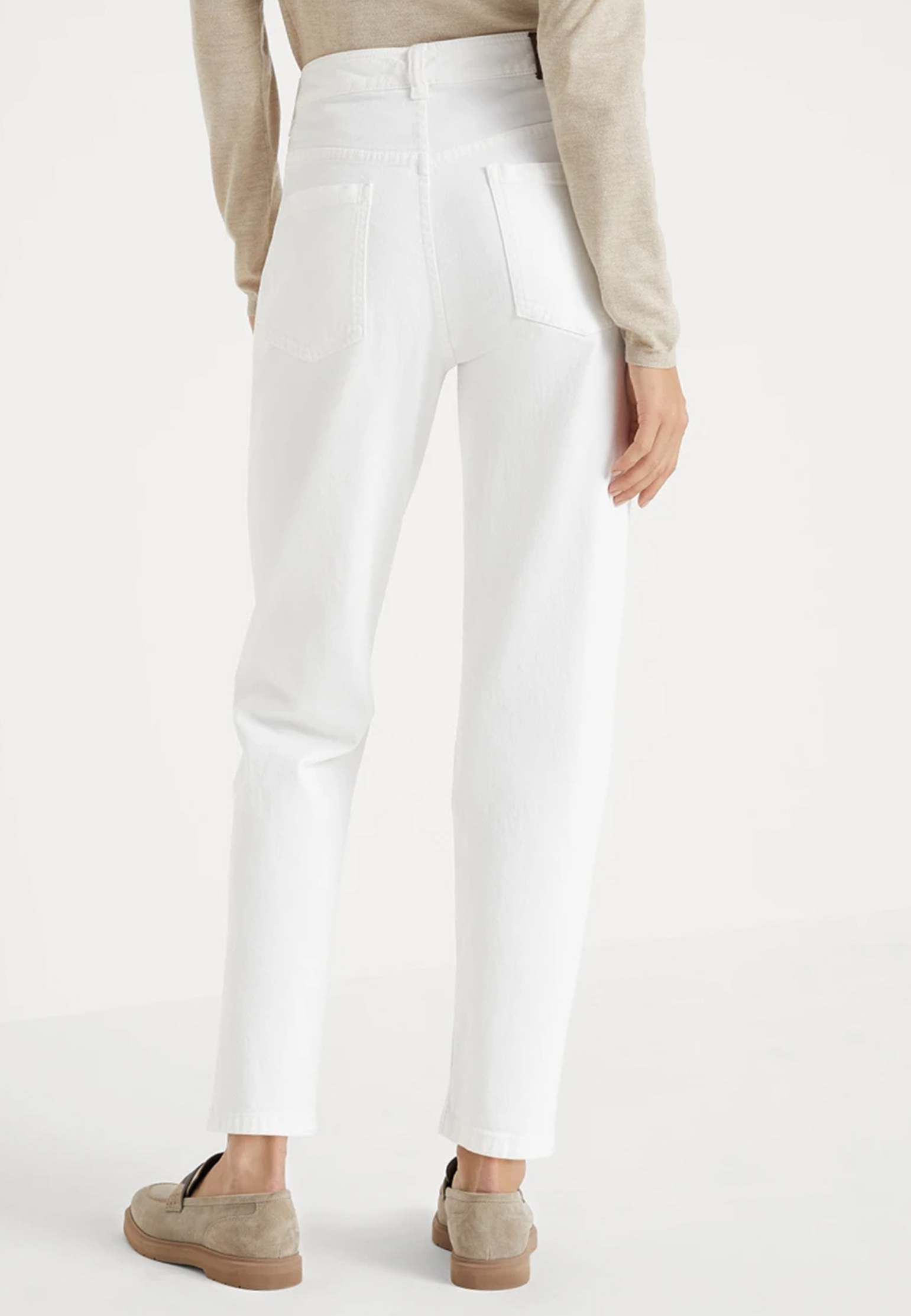 

Джинсы BRUNELLO CUCINELLI, Белый, Белый
