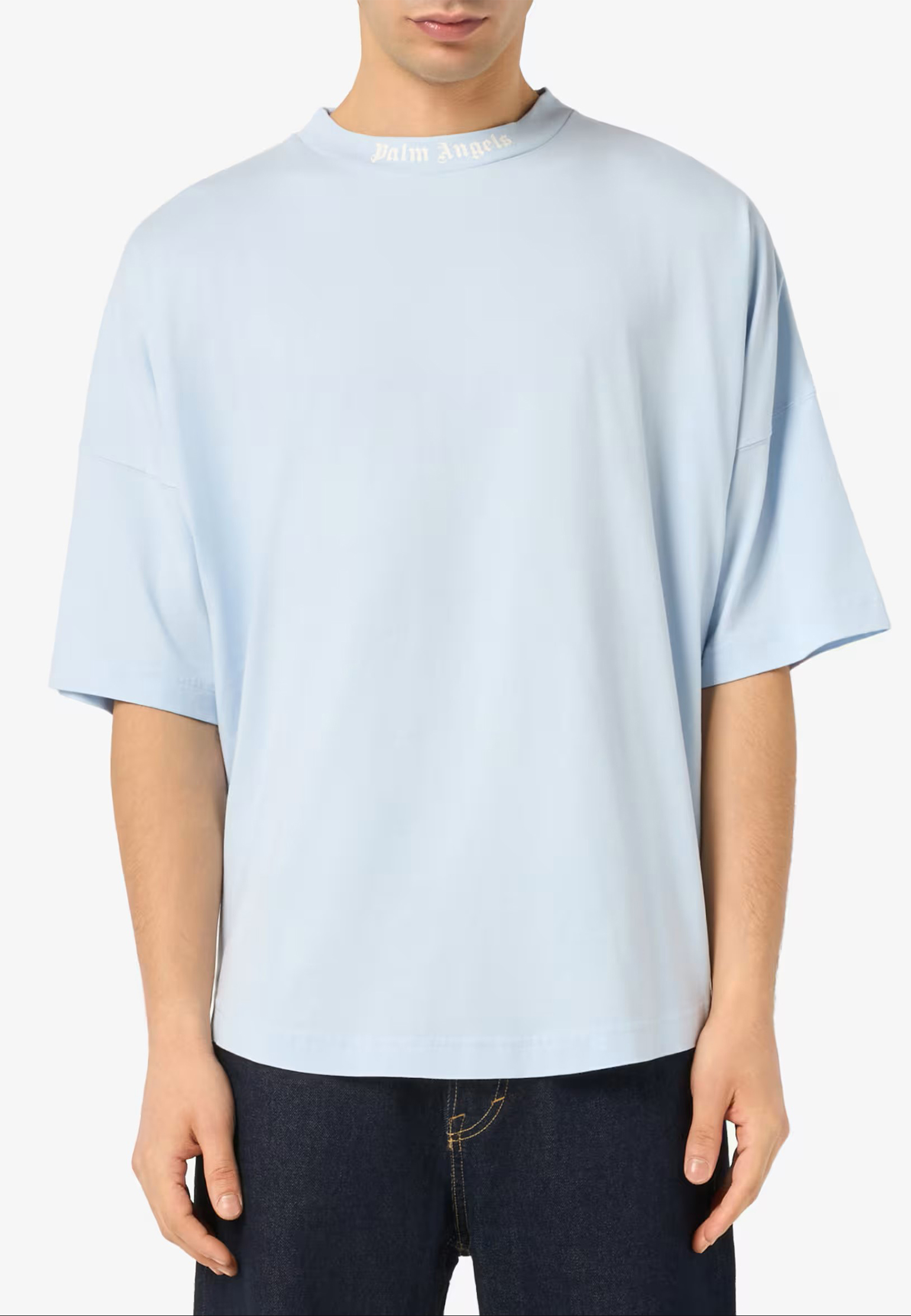 

Футболка PALM ANGELS, Голубой, Голубой