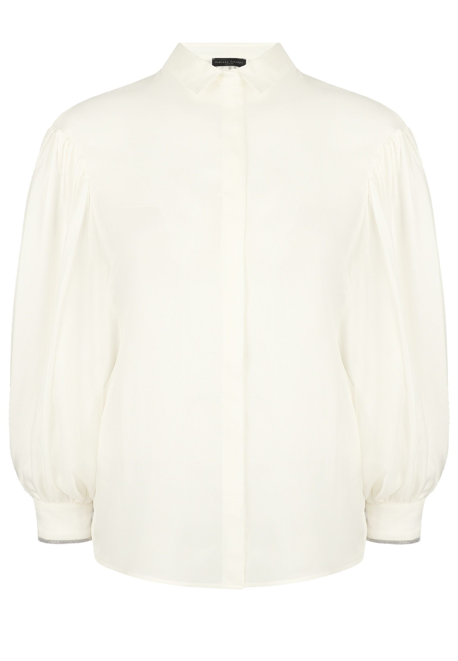 Рубашка FABIANA FILIPPI Белый, размер 42 142192 - фото 1