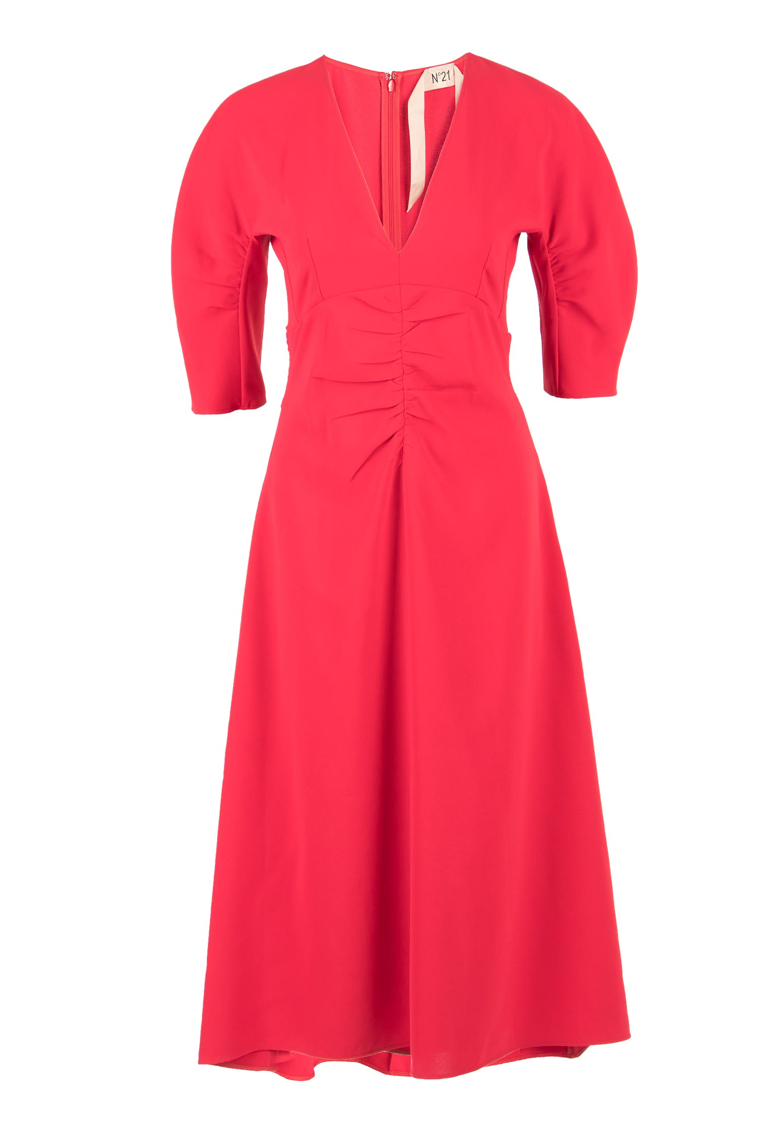 Платье No21 Красный, размер 44 108678 - фото 1