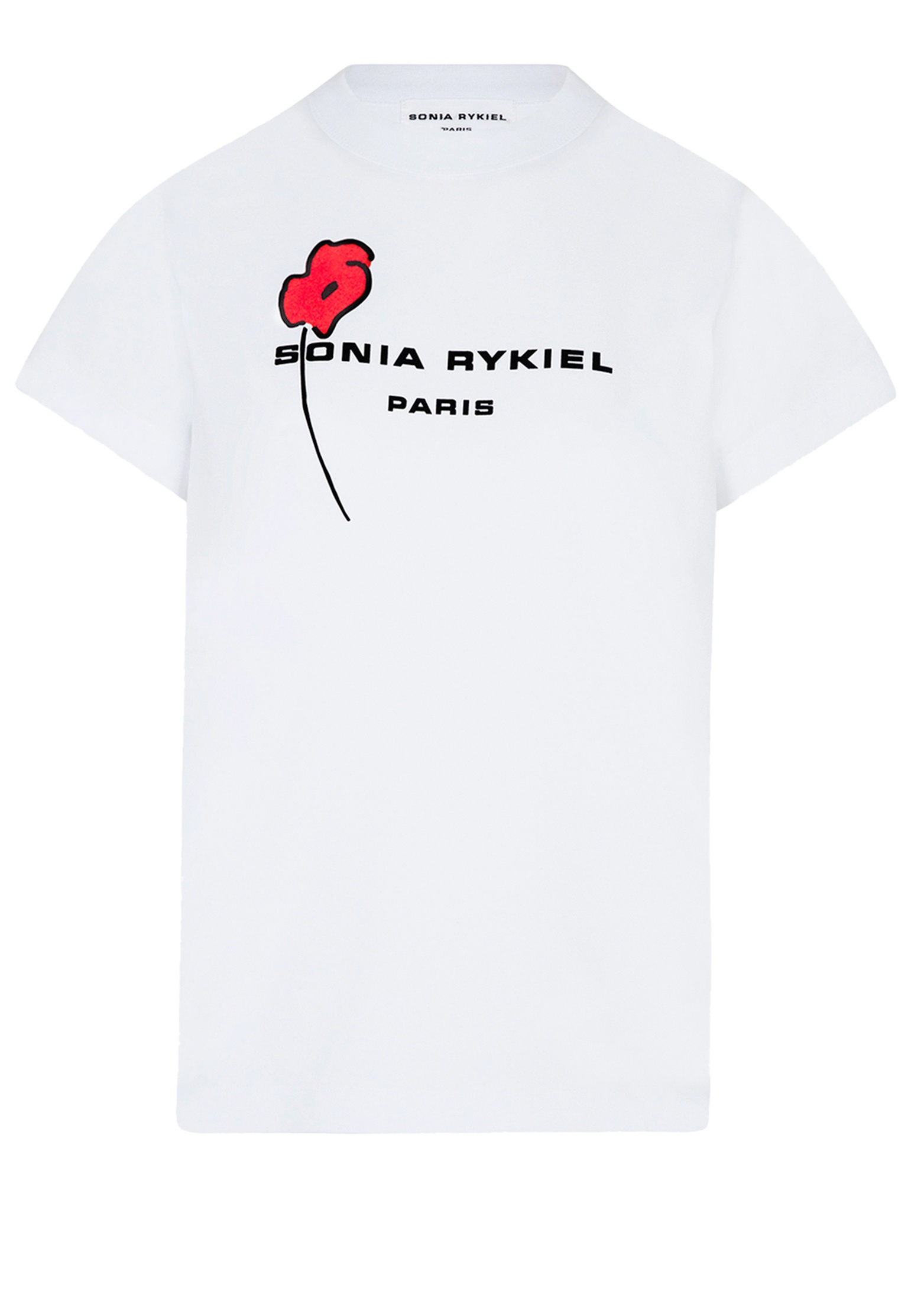 Футболка SONIA RYKIEL белого цвета