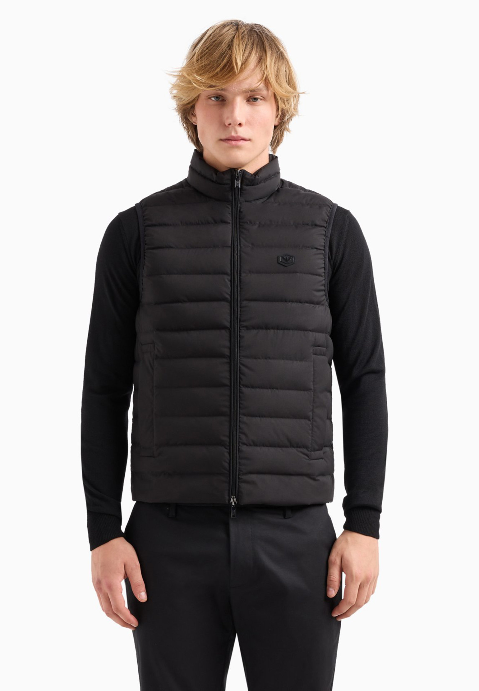 

Жилет EMPORIO ARMANI, Черный, Черный