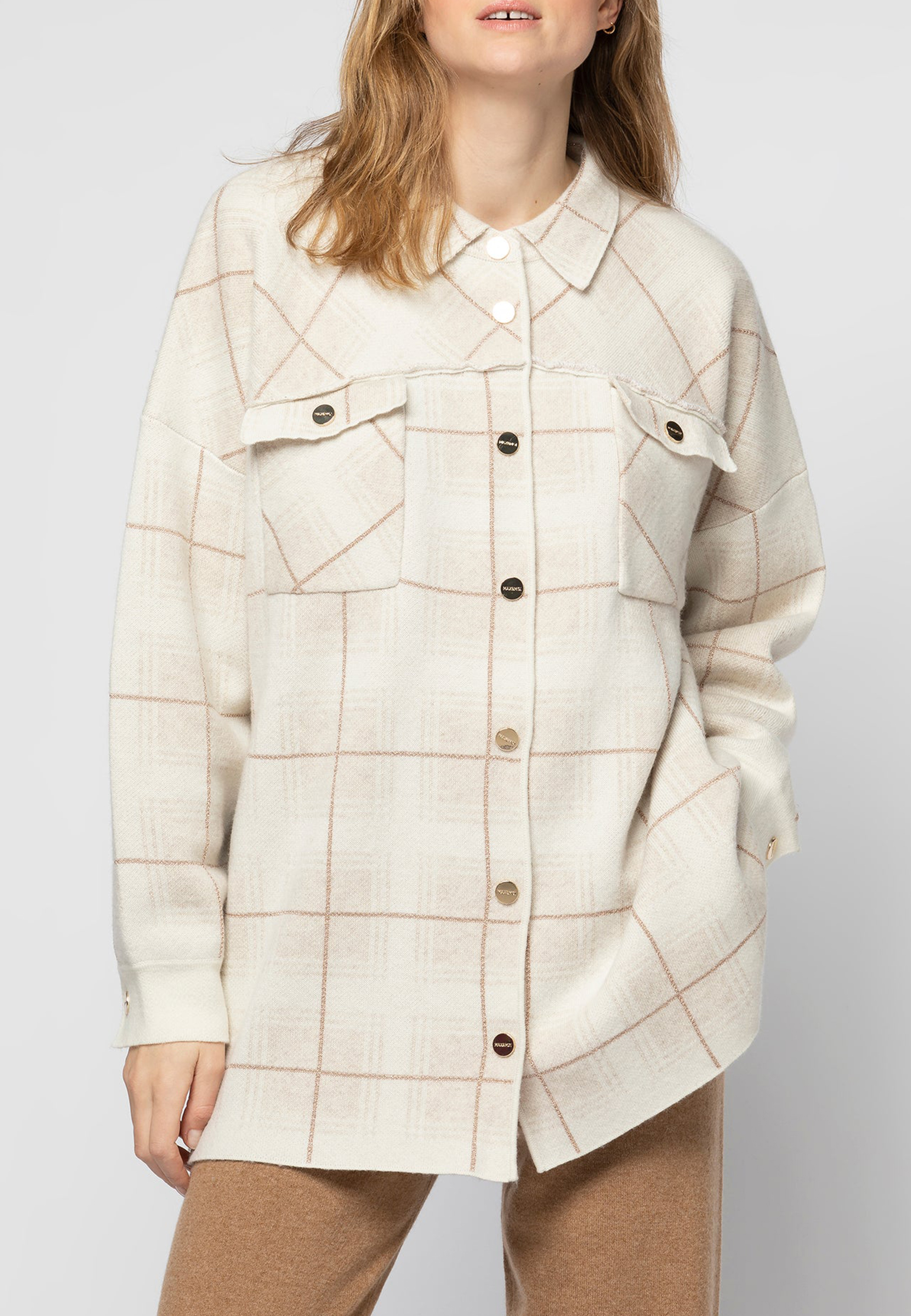 

Рубашка MAX&MOI, Белый, Белый