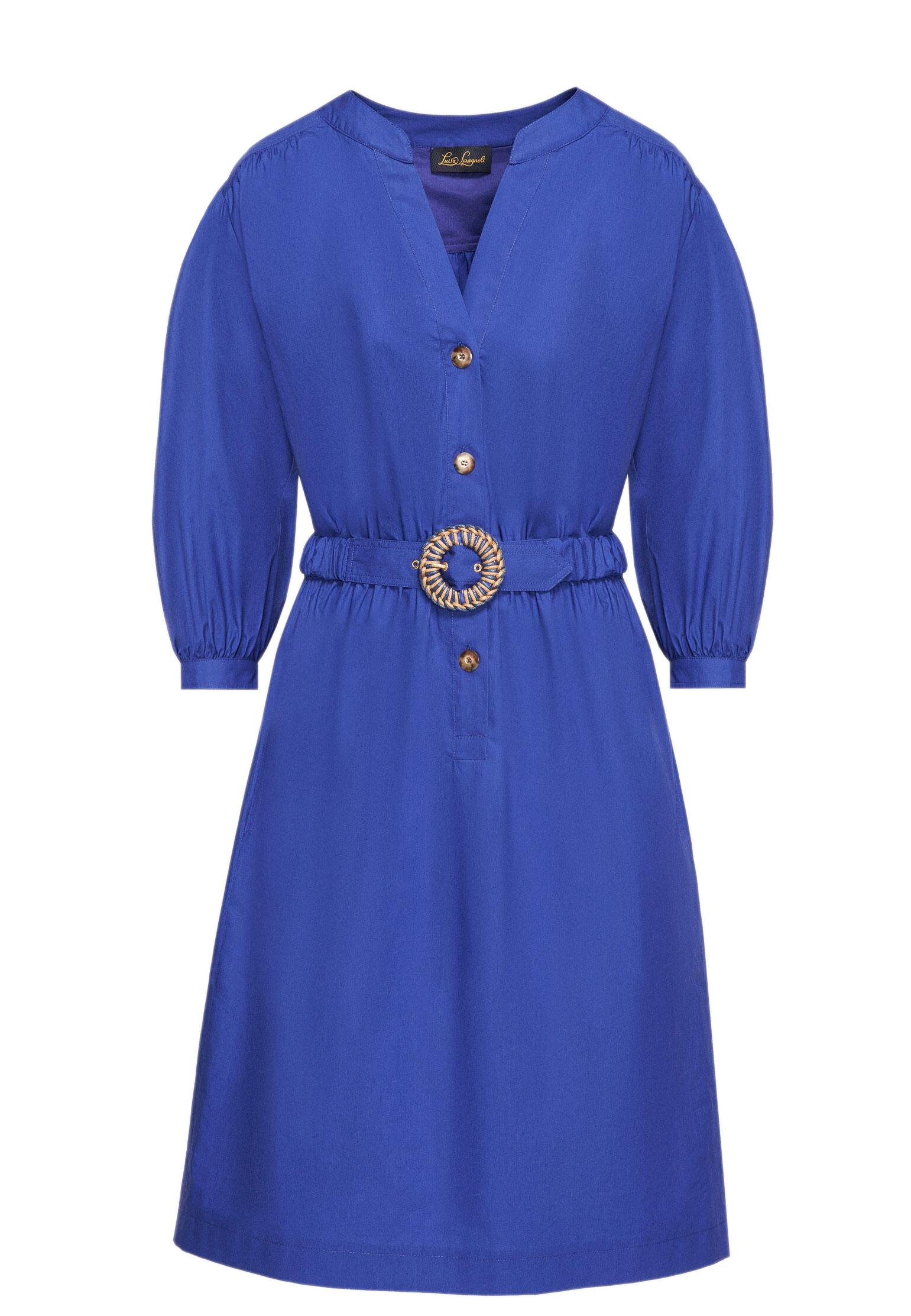 Платье LUISA SPAGNOLI Синий, размер L 175245 - фото 1