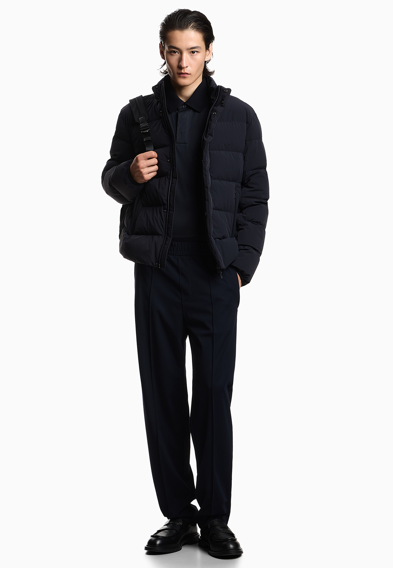 

Поло EMPORIO ARMANI, Синий, Синий