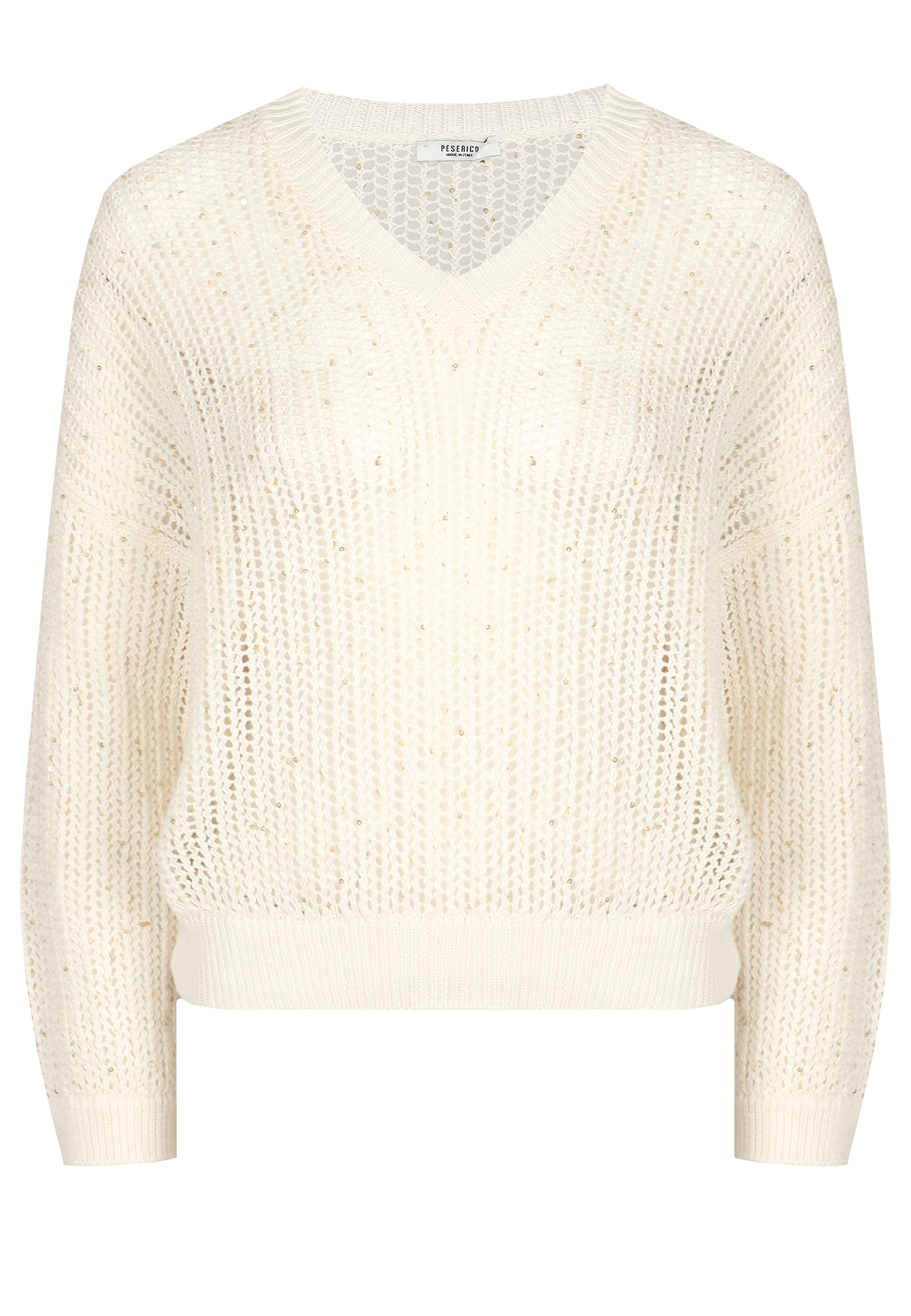 Пуловер PESERICO белого цвета