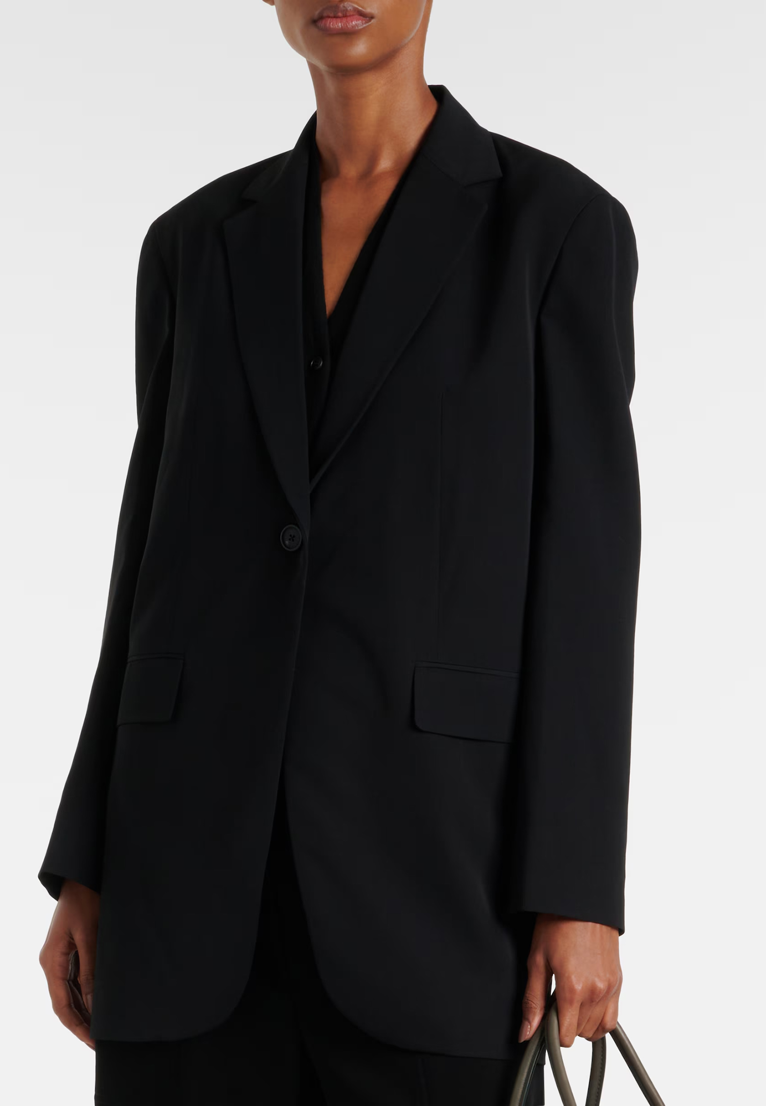 

Пиджак THE ROW, Черный, Черный