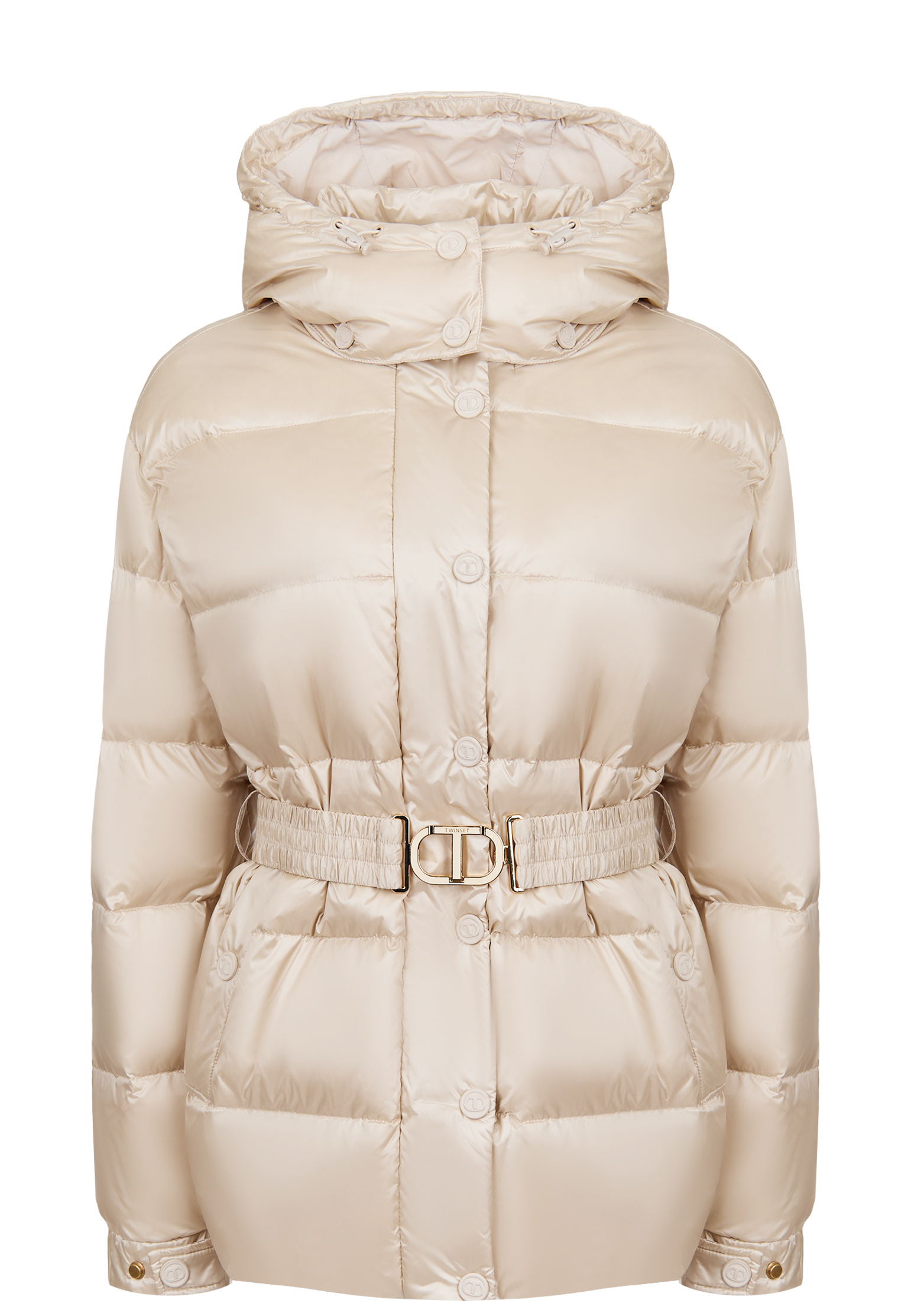 

Пуховик TWINSET Milano, Белый, Белый